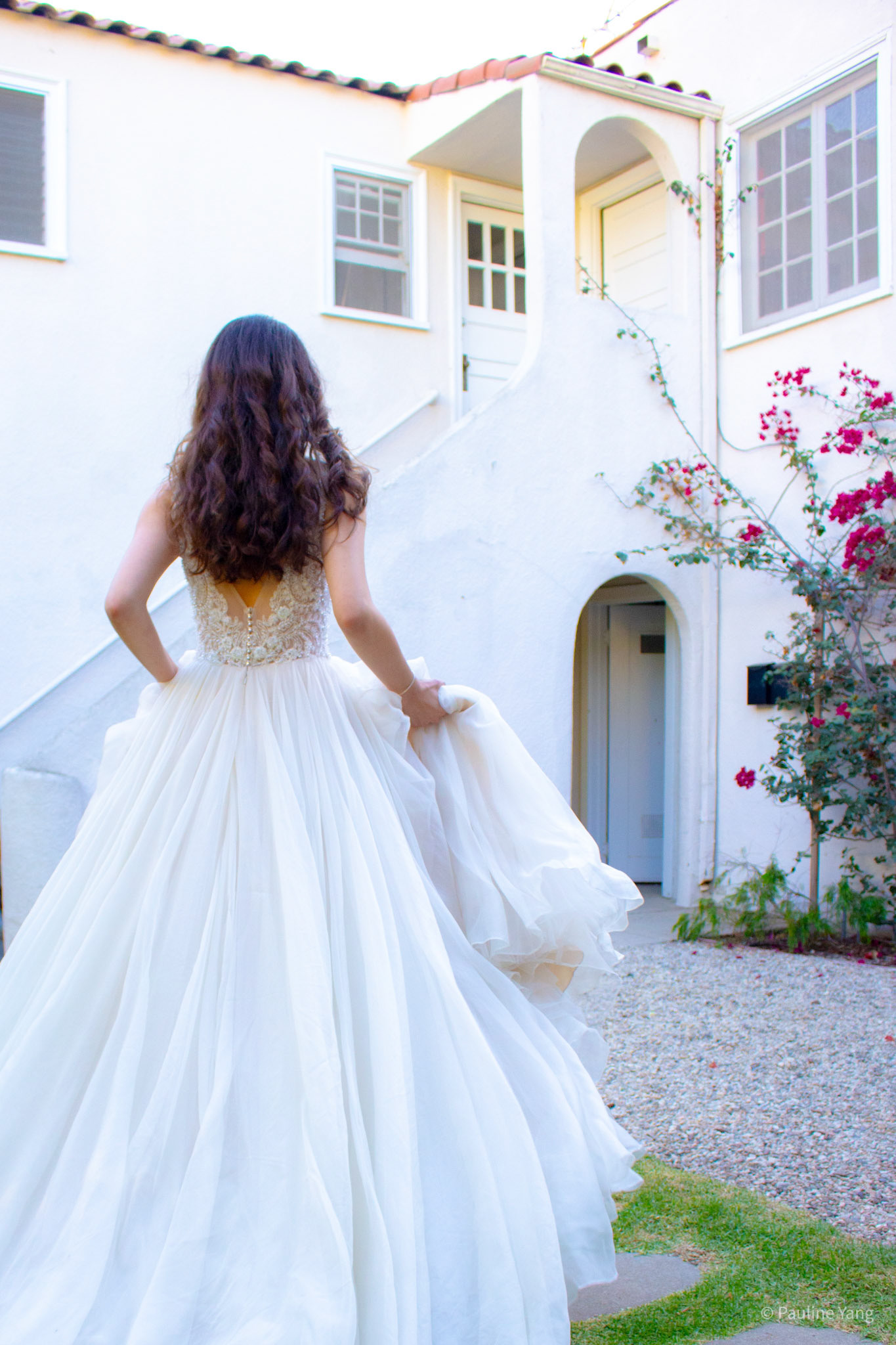 bridal photoshoot
