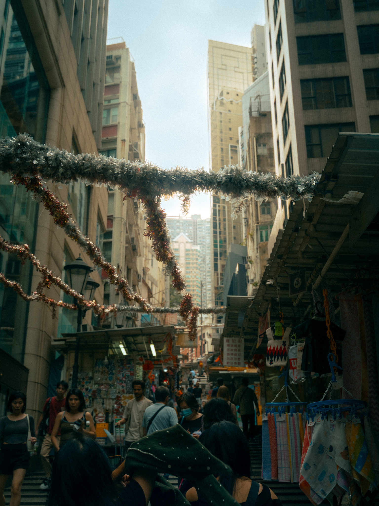 street market, hongkong, 2025
