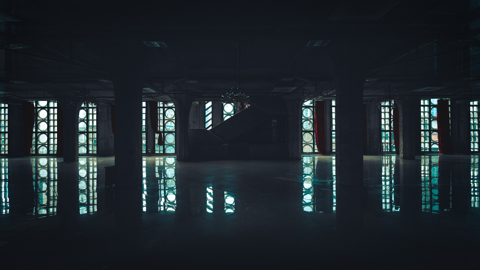 ballsaal im schlachthaus, shanghai, 2025