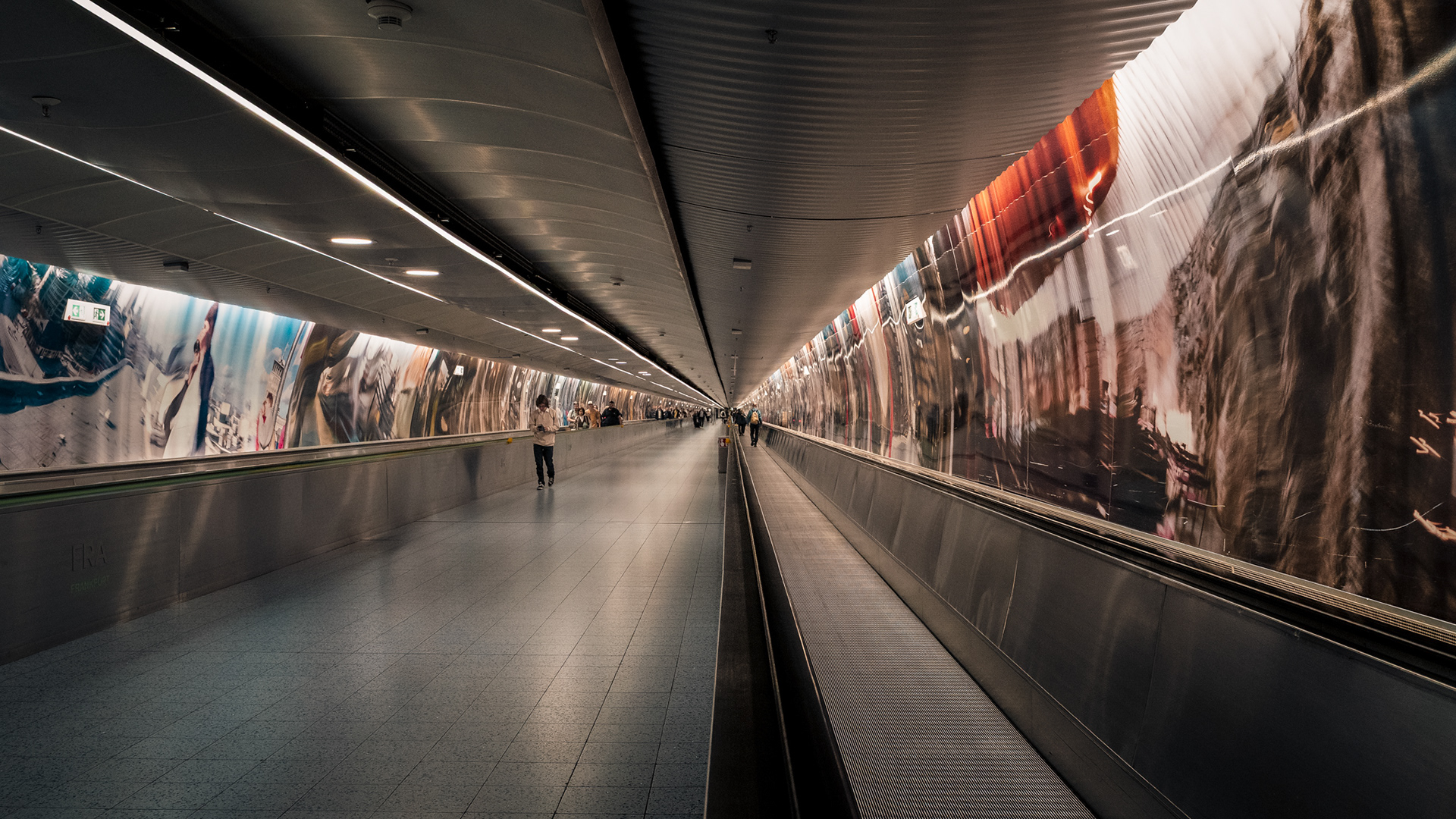 tunnel, flughafen frankfurt und münchen 25, tobias störmer travel photography