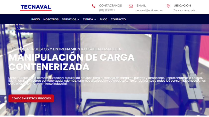 Página web Ecommerce