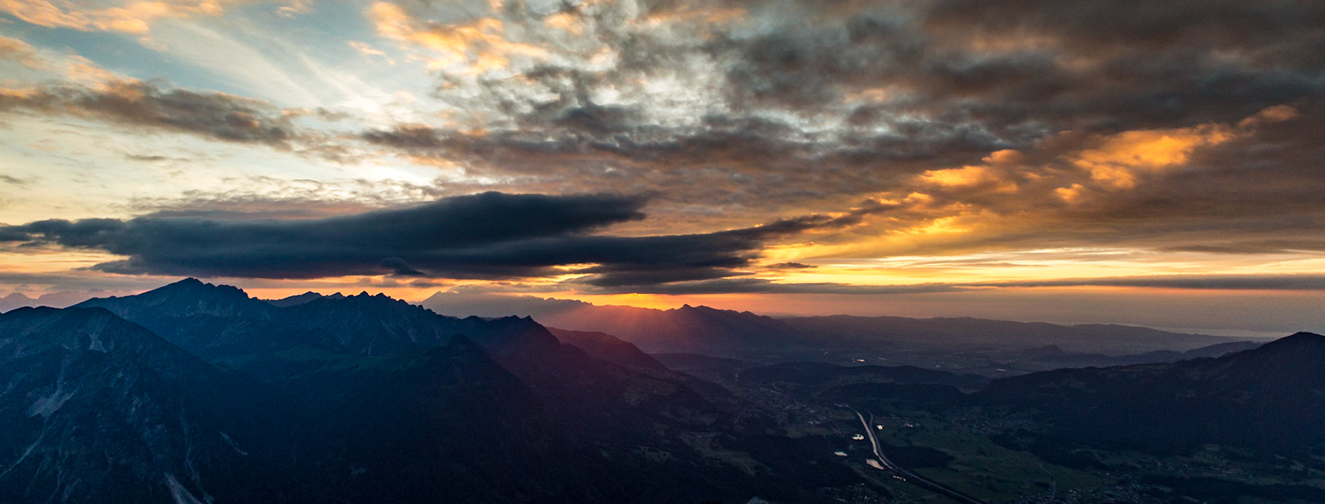 Aussicht von der Mondspitze