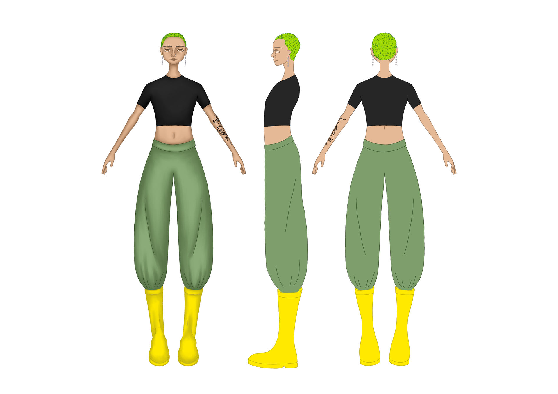 Pino - Character Design