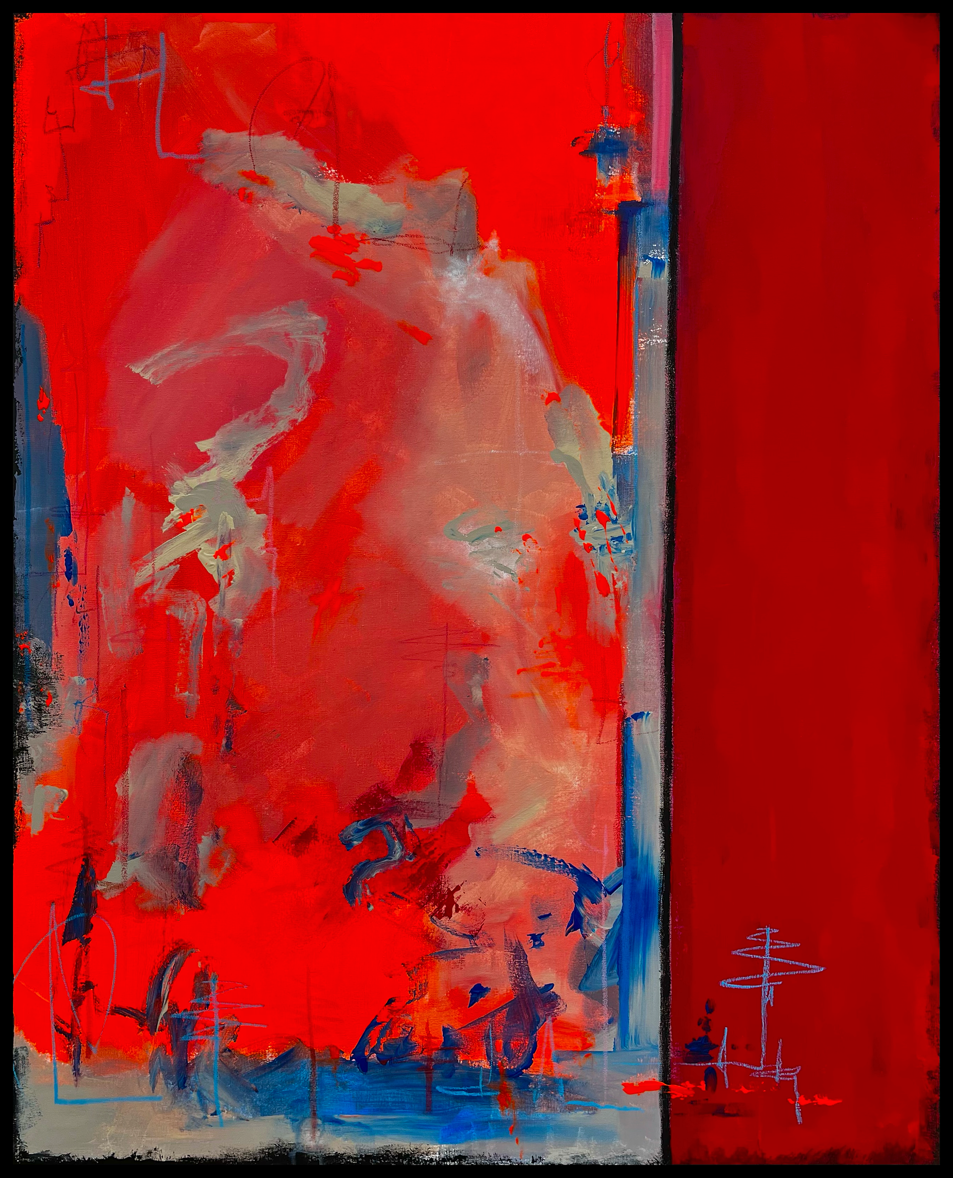 Peace Is Temporary (But My Science Is Good) | £250 | 32”x40” | Mixed Media