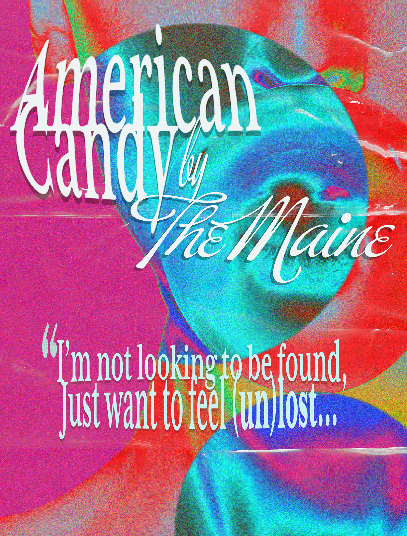 Music Poster - American Candy by The Maine