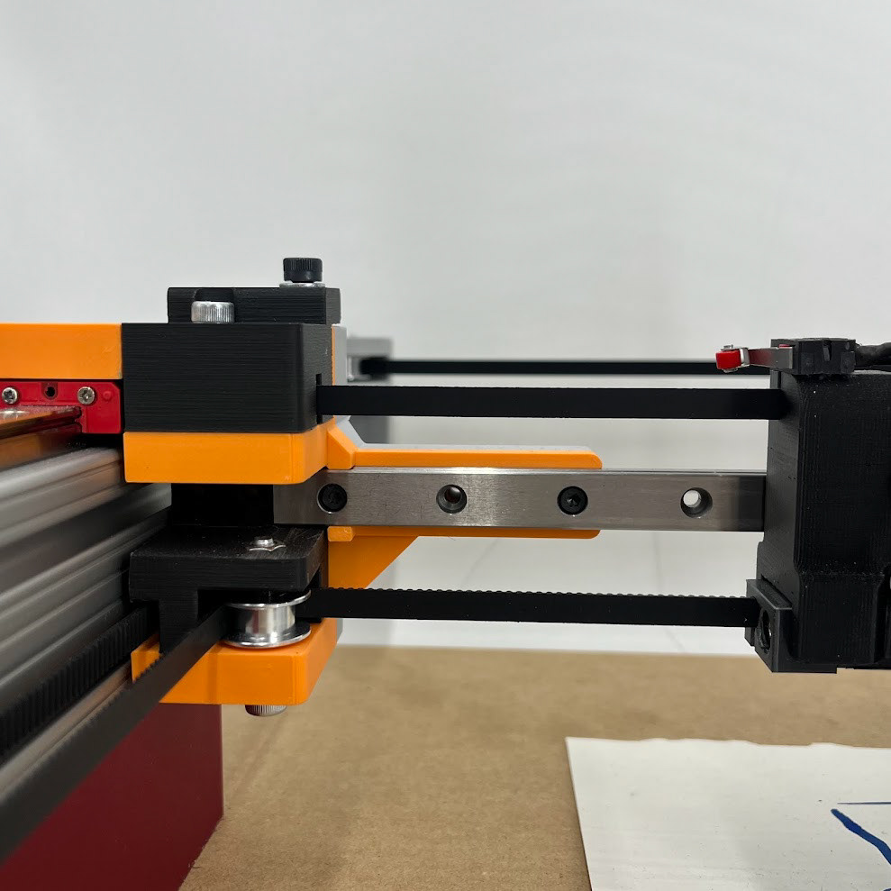 CoreXY belt mounts