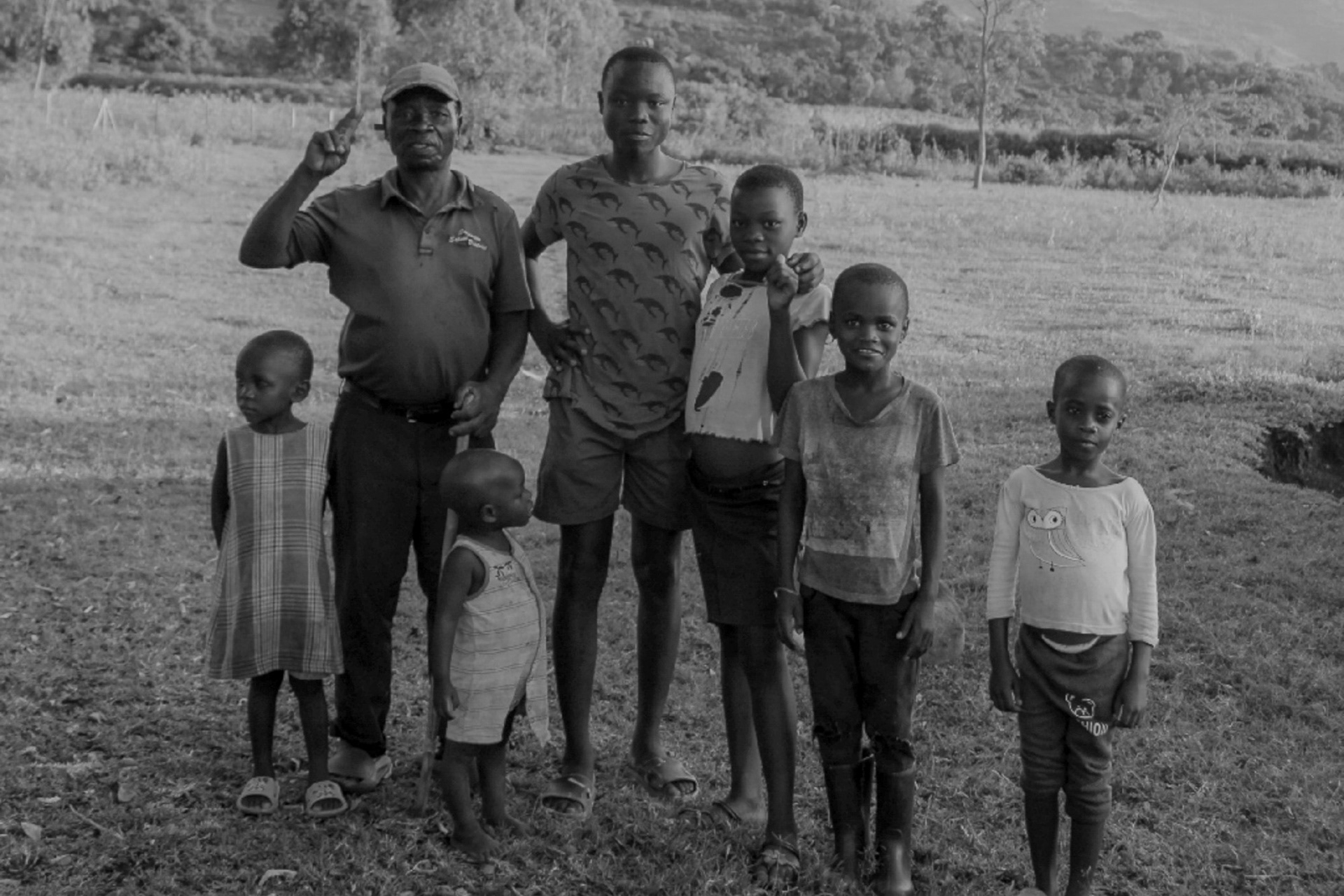 Nyagwethe village, Kenya, February 2024