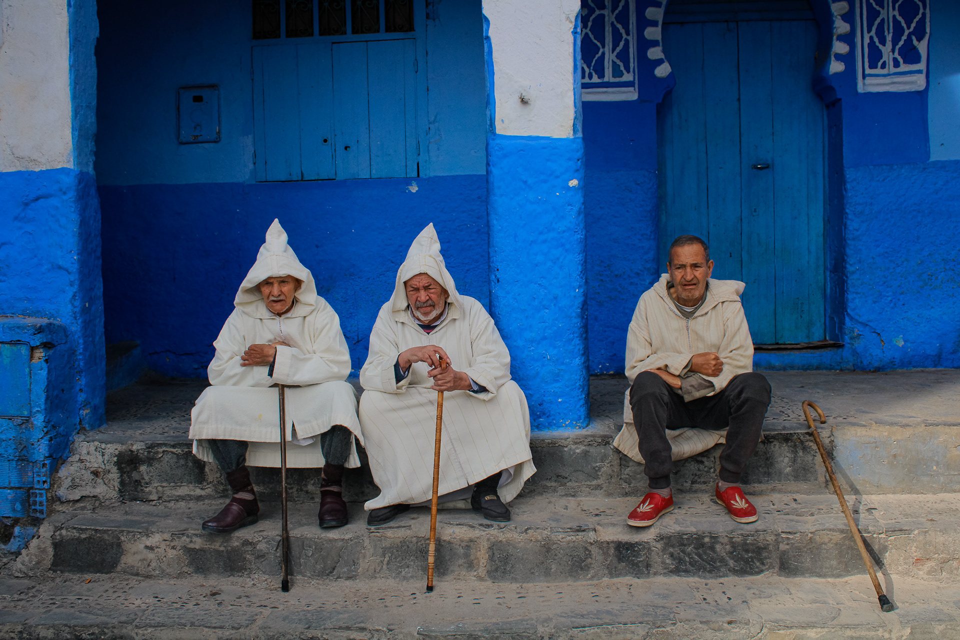 Chefchaouen, Morocco, April 2021