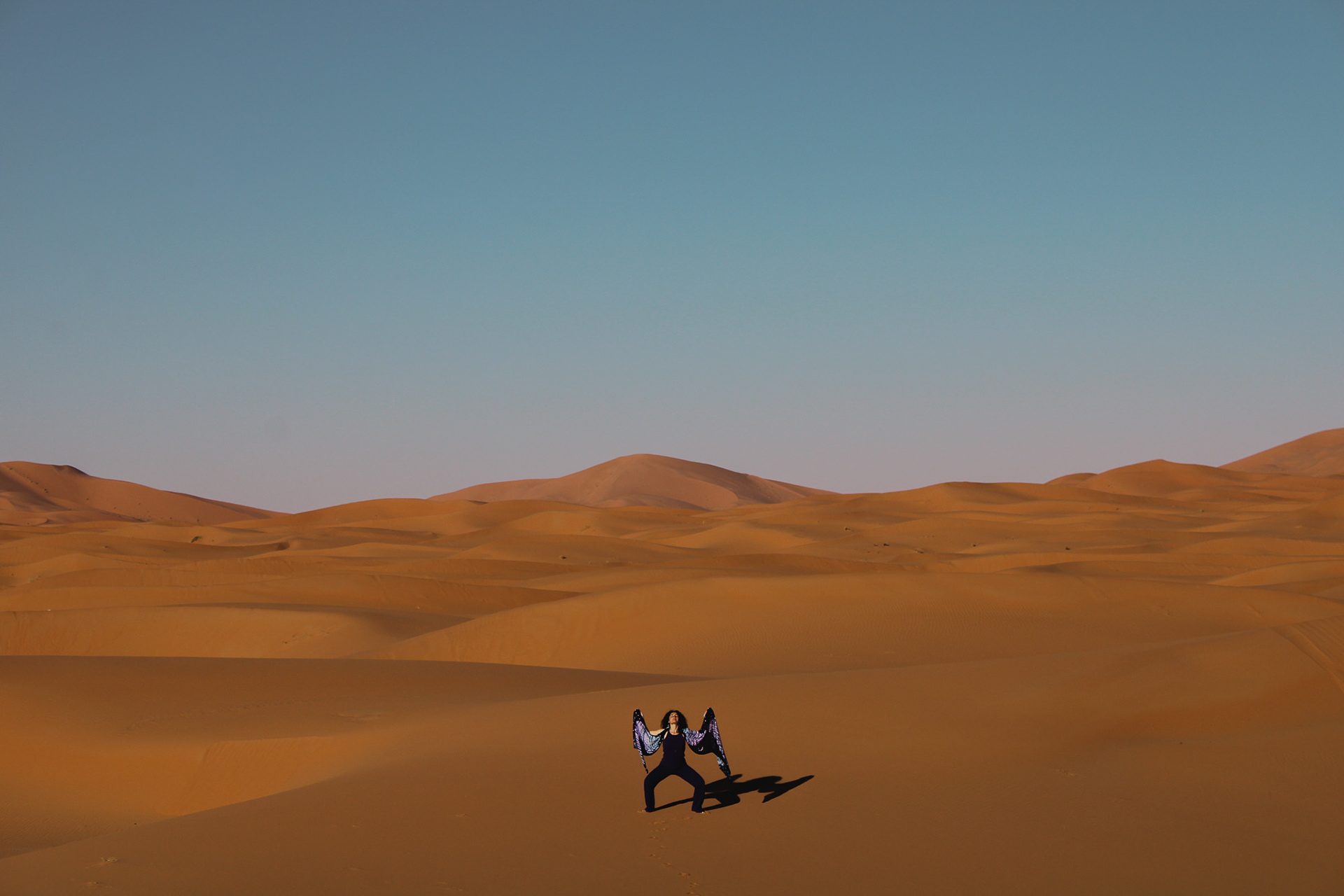 Sahara desert, Morocco, March 2021