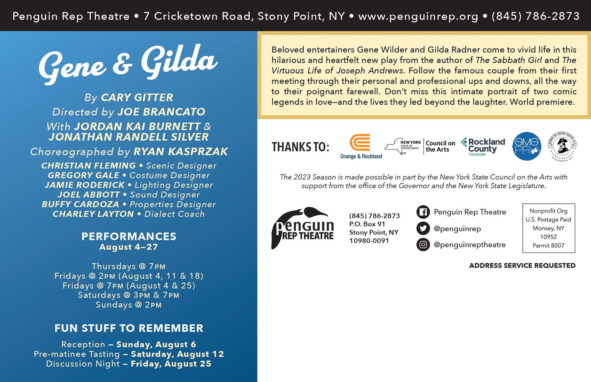 Gene & Gilda (Back)
