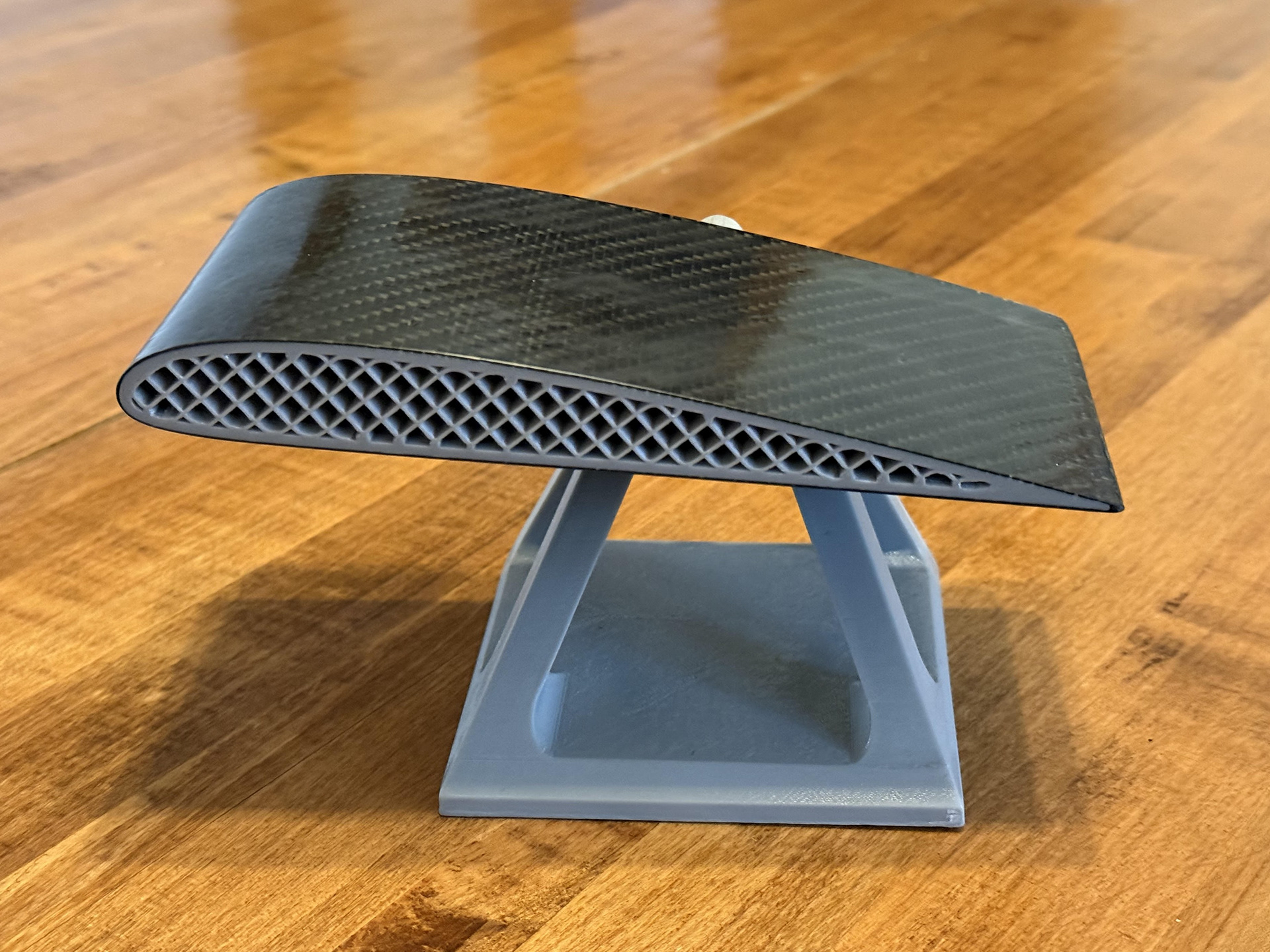 Hydrofoil Test Article, Cross-Section Display