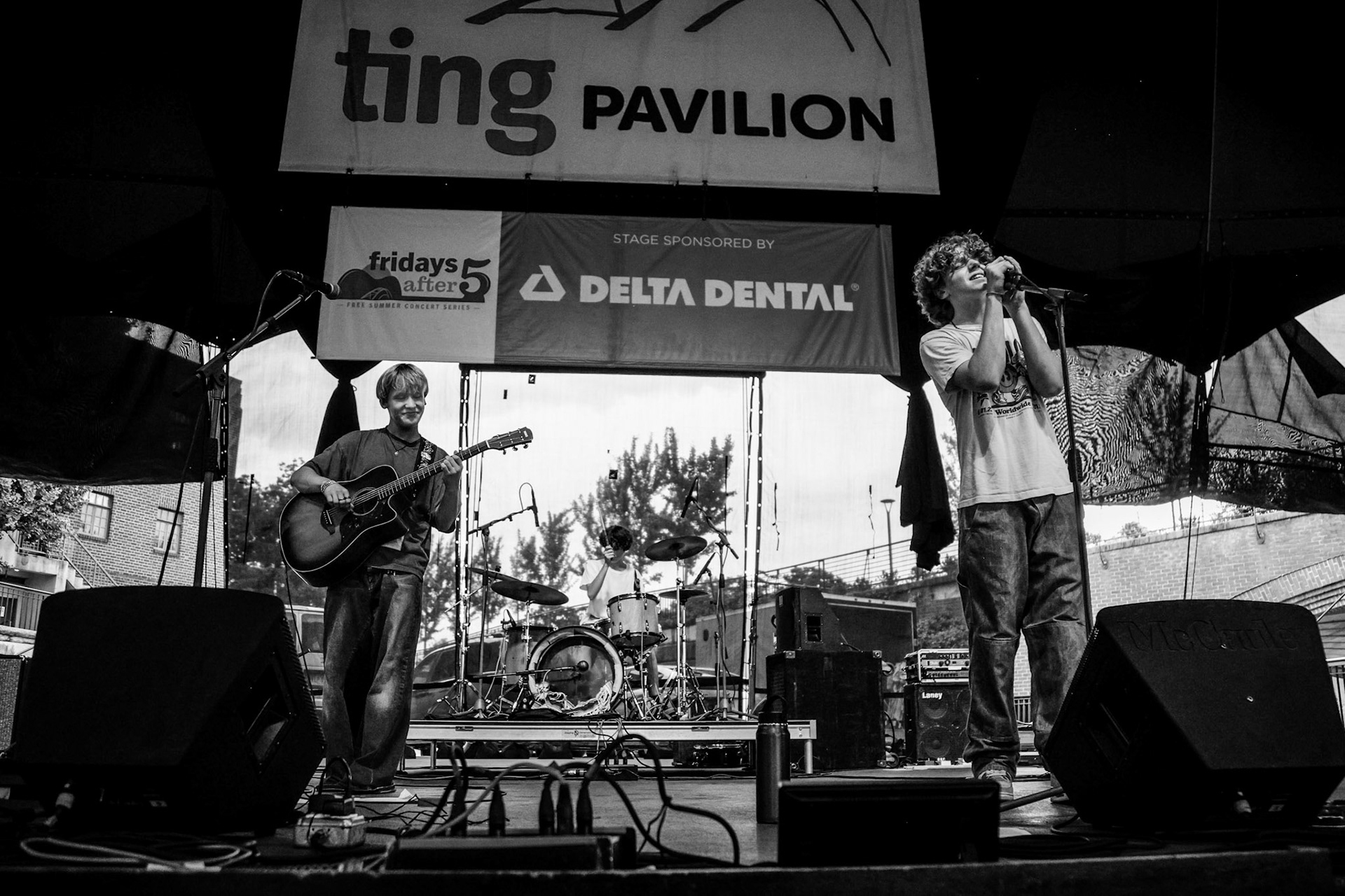 Meraki plays at the Ting Pavilion in Charlottesville Virginia on July 24, 2025.