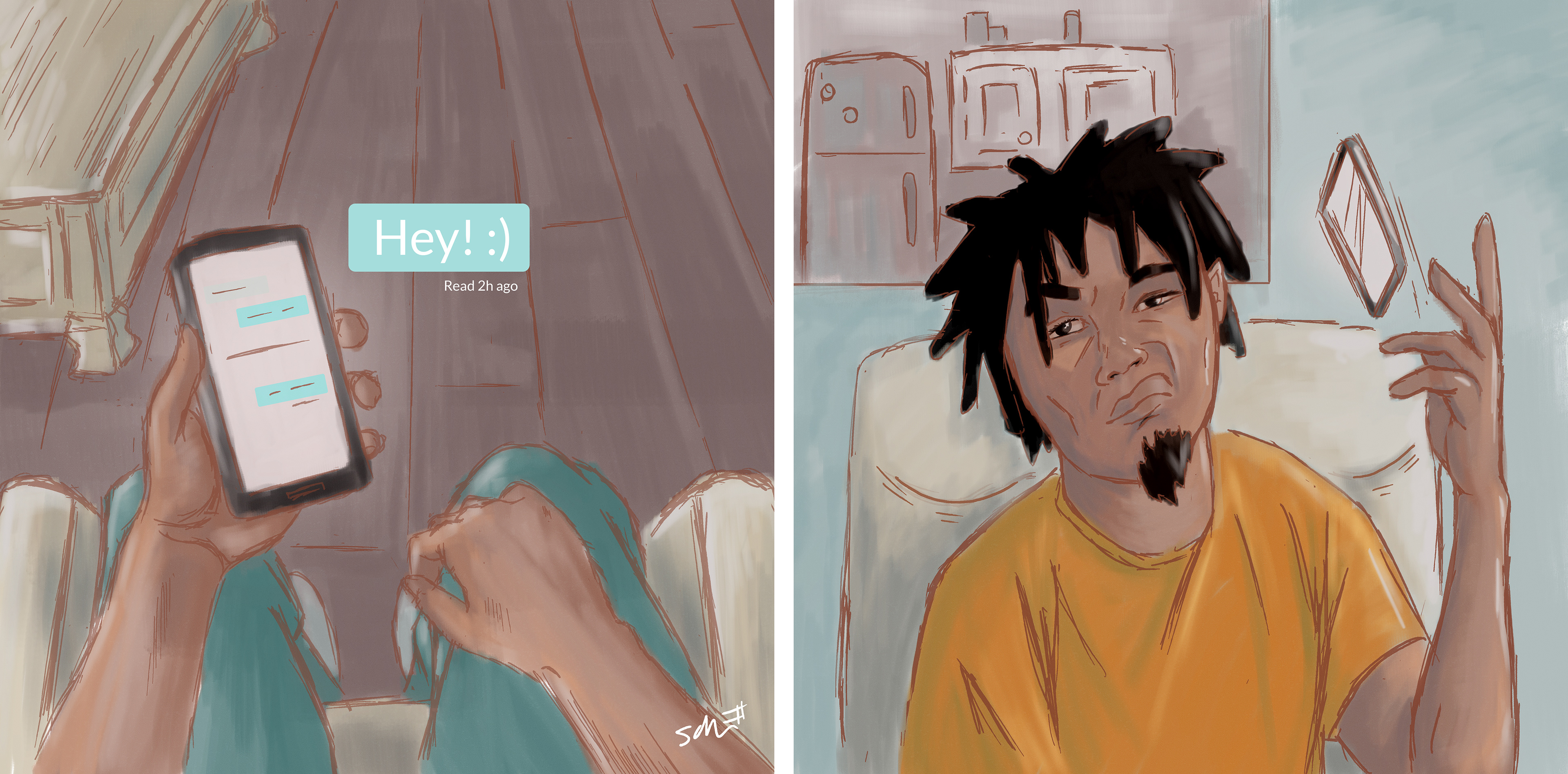 Short Comic Panel