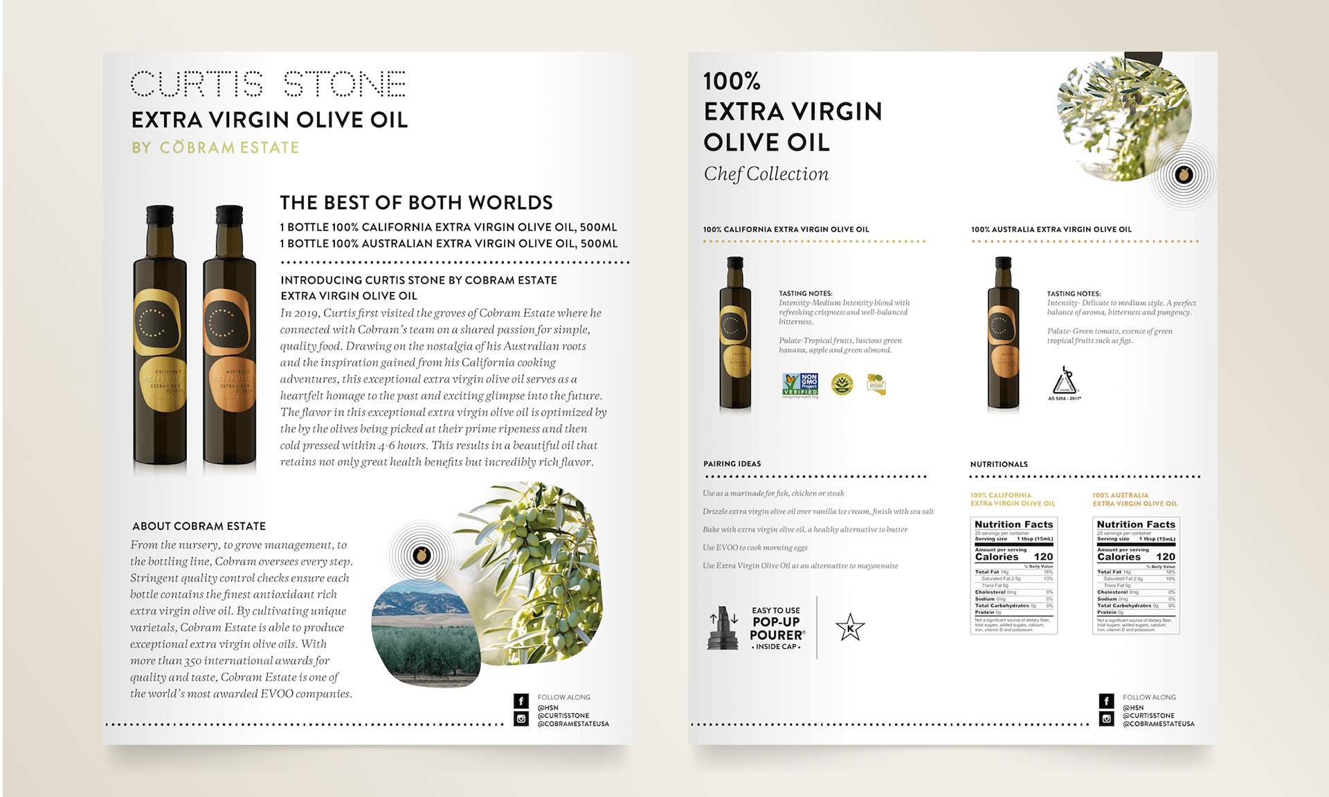 Sell Sheet for Specialty Product