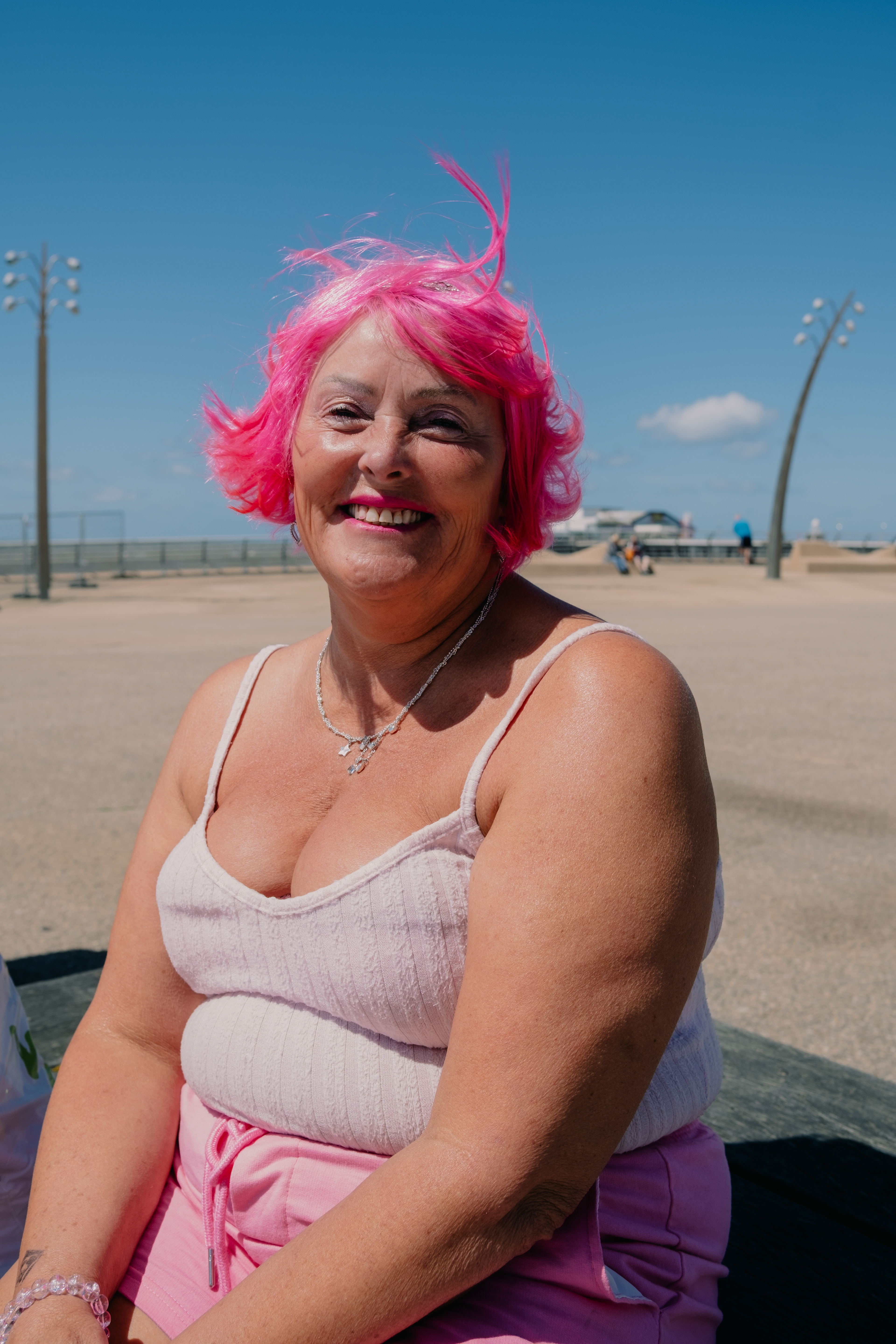 “Every time I visit, it feels a little harder to leave.” Sandra has been coming to Blackpool for years, sometimes more than once a year. Each visit makes it harder for her to leave. She speaks often of one day making it permanent, trading trips for a life by the sea.