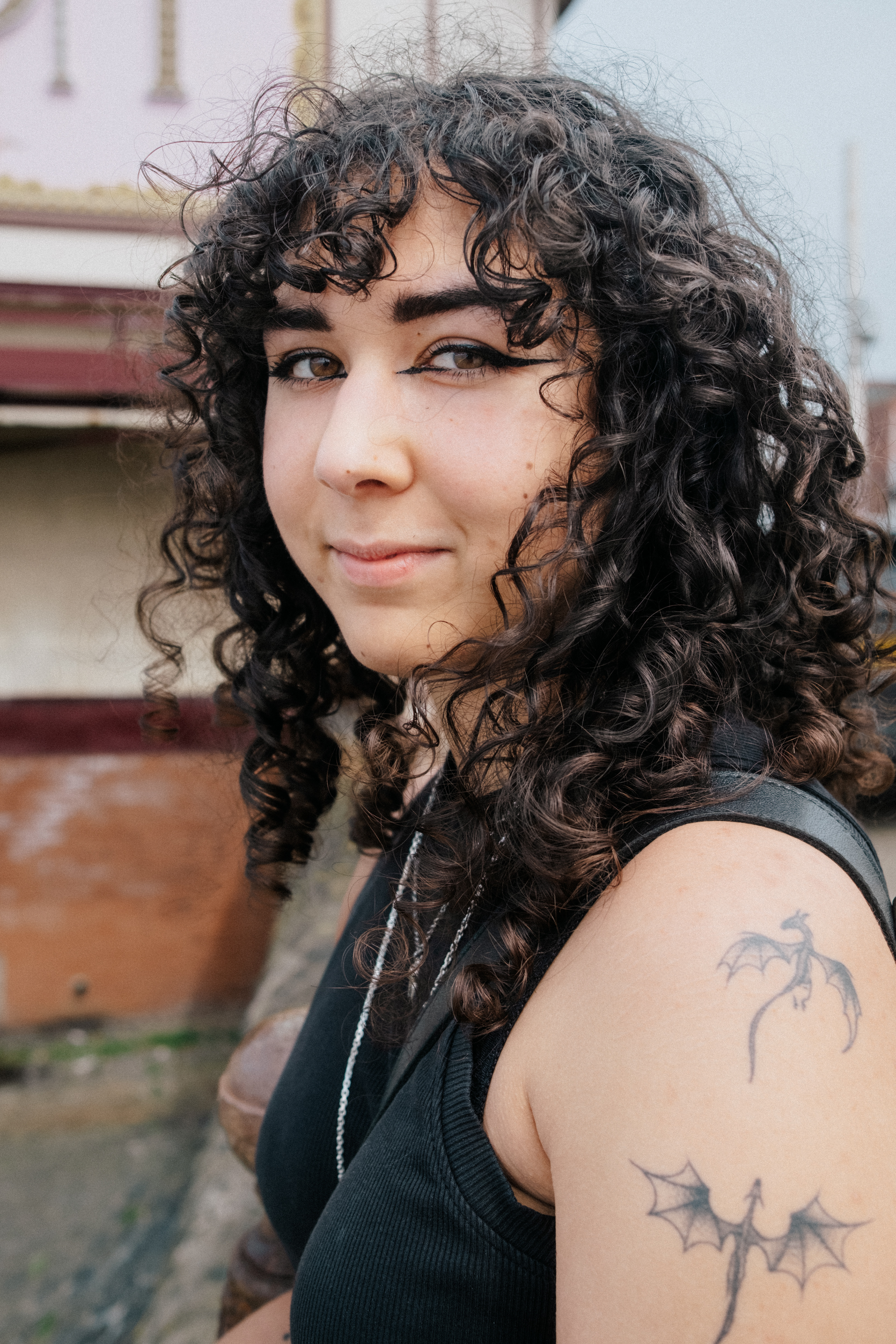 “Work doesn’t stop, but neither does life.” Alisha was on her way to work when one of the group stopped her for a photo. She was surprised that anyone would even ask. A few minutes later, closer to the sea front, she agreed to another portrait, still a little bemused that strangers wanted to capture her image. On a day that was meant to be just another shift, she’d become part of someone else’s story too.