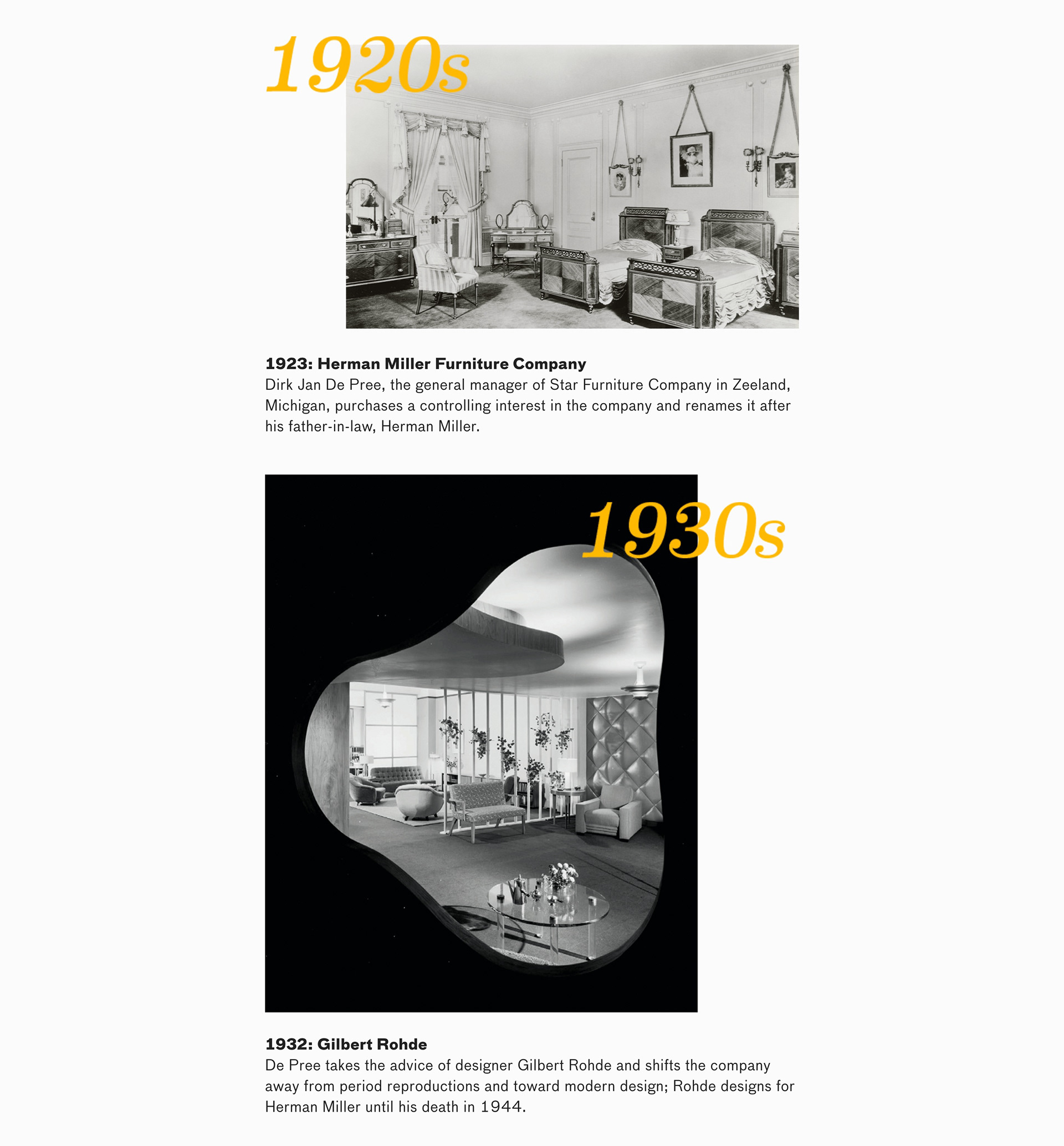 History page details
