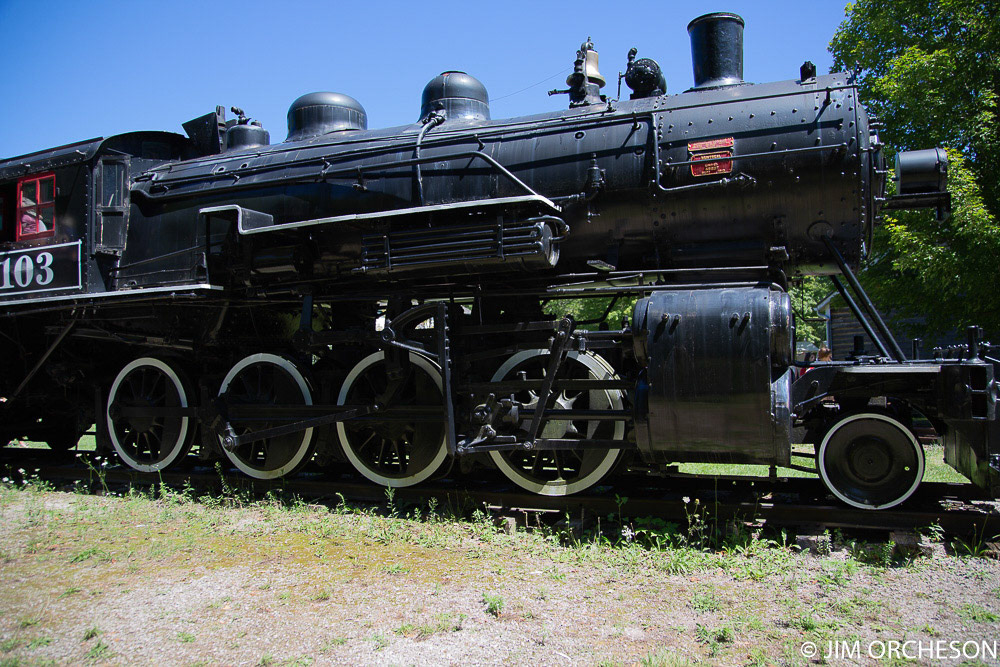 TH&B Rwy engine 103
