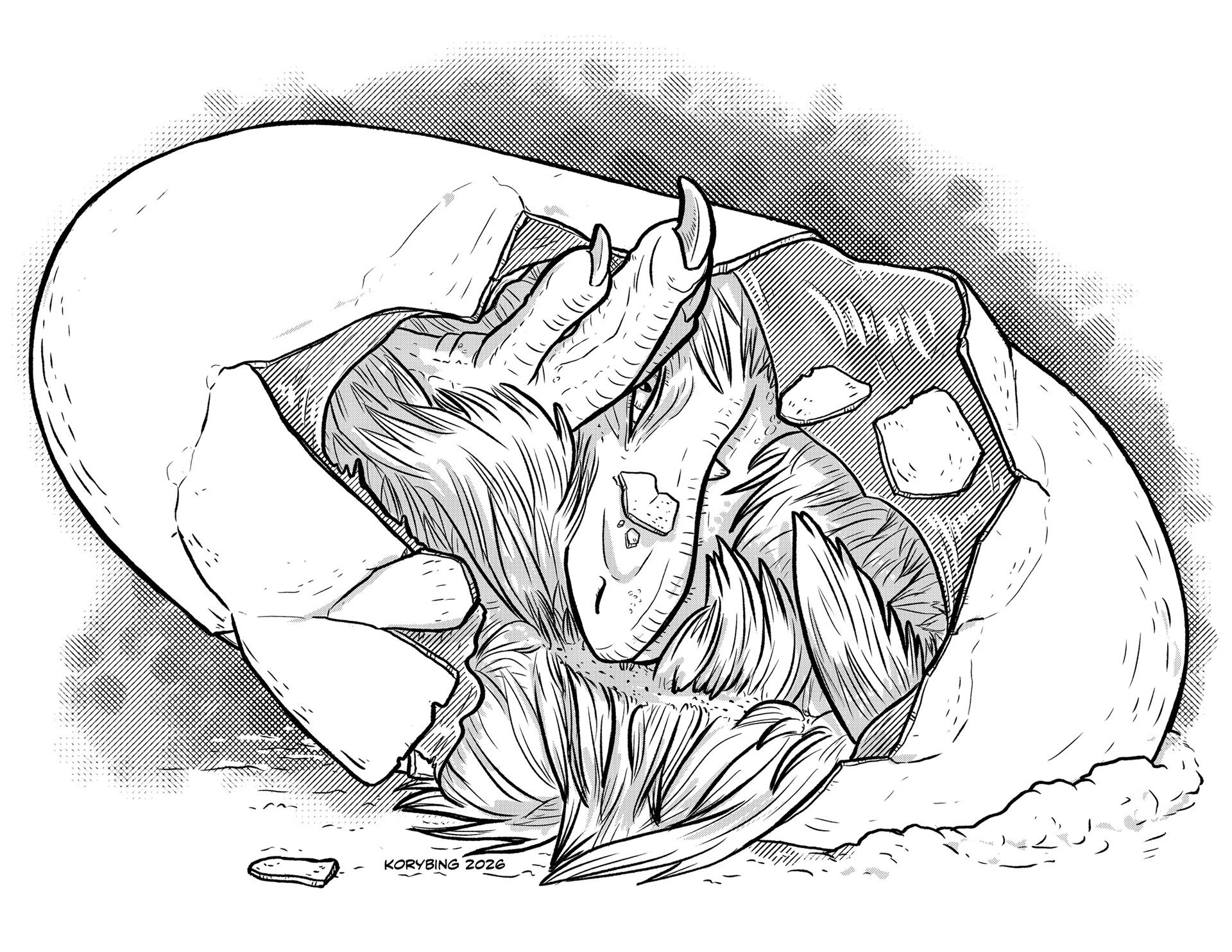 Tyrannosaurus Hatching