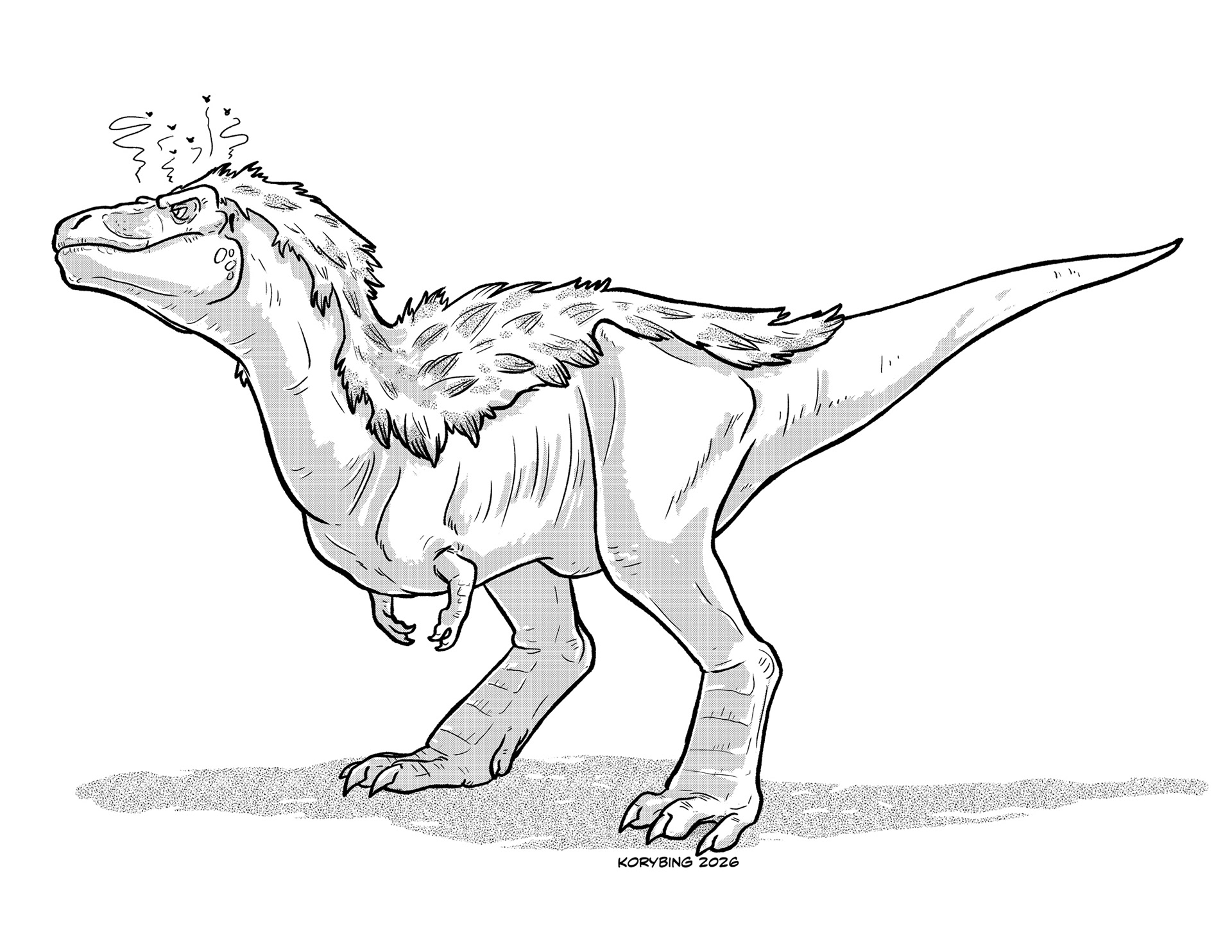 Scrawny Tyrannosaurus
