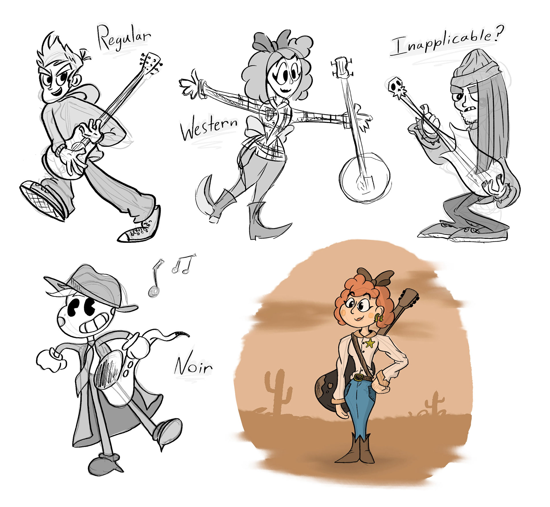 Early Character Concepts