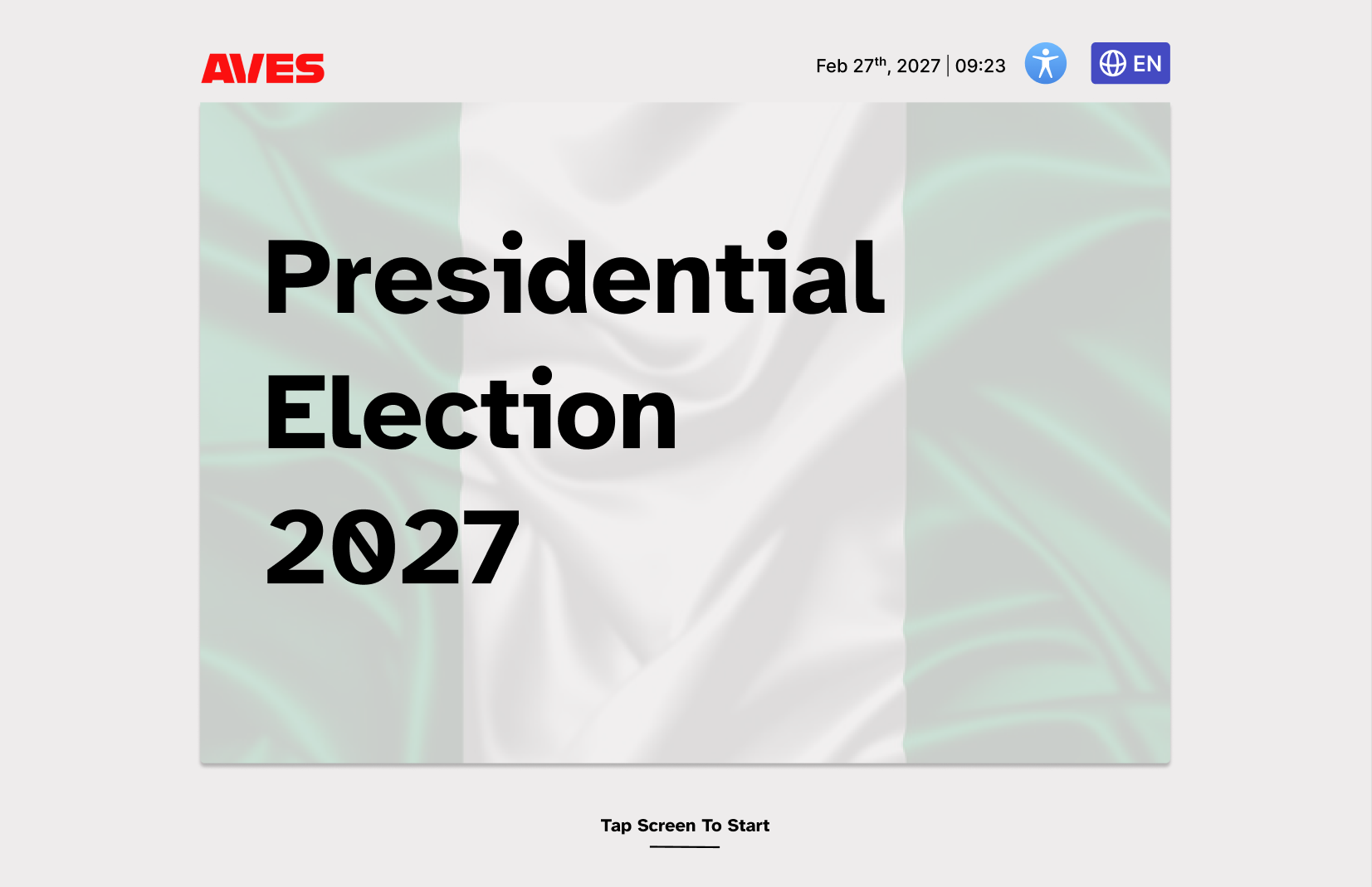 Home Screen for Users