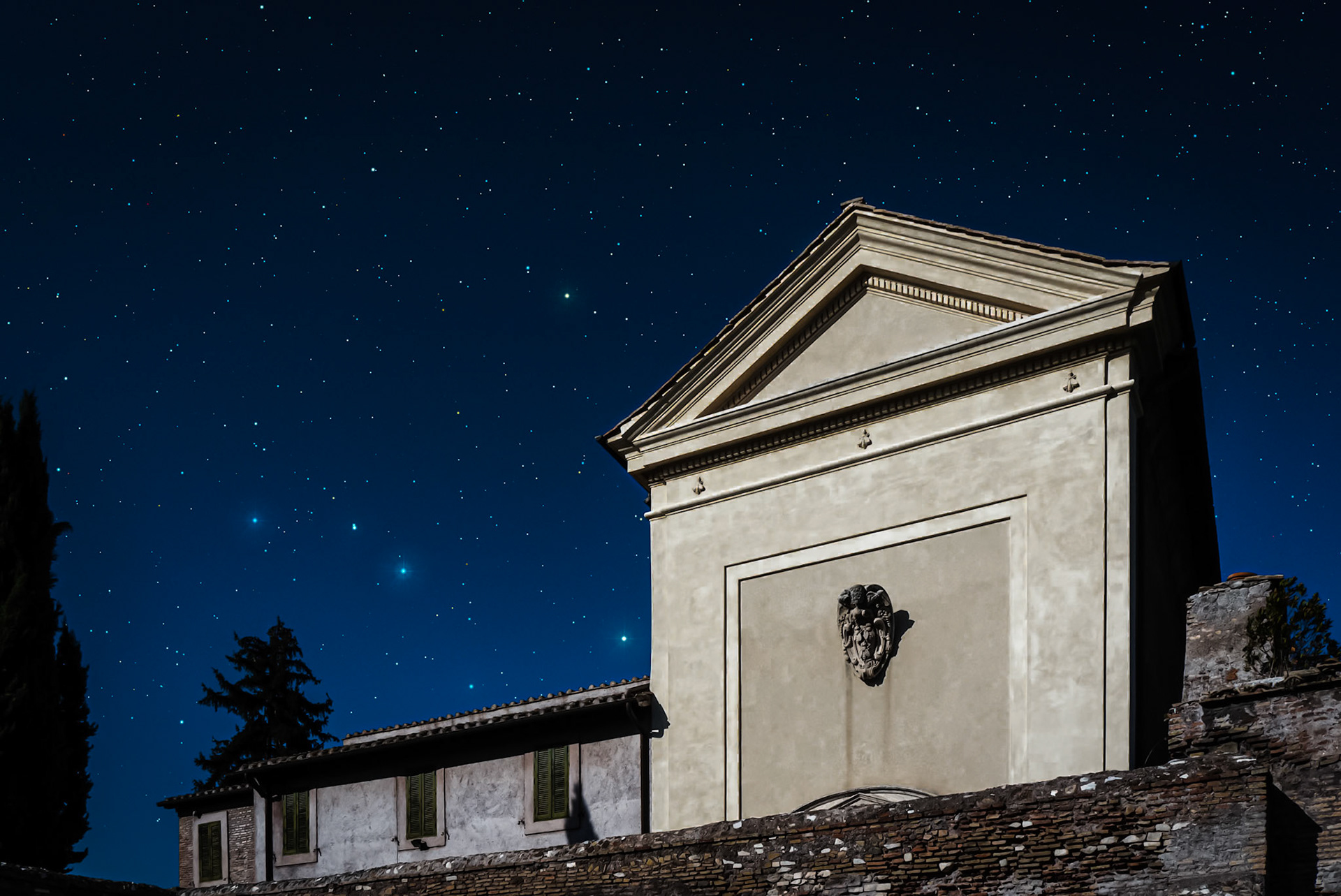 Forum at Night