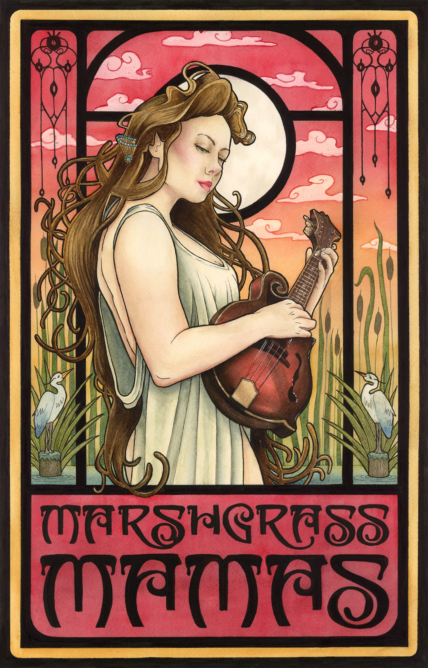 Concept Art for Marshgrass Mamas