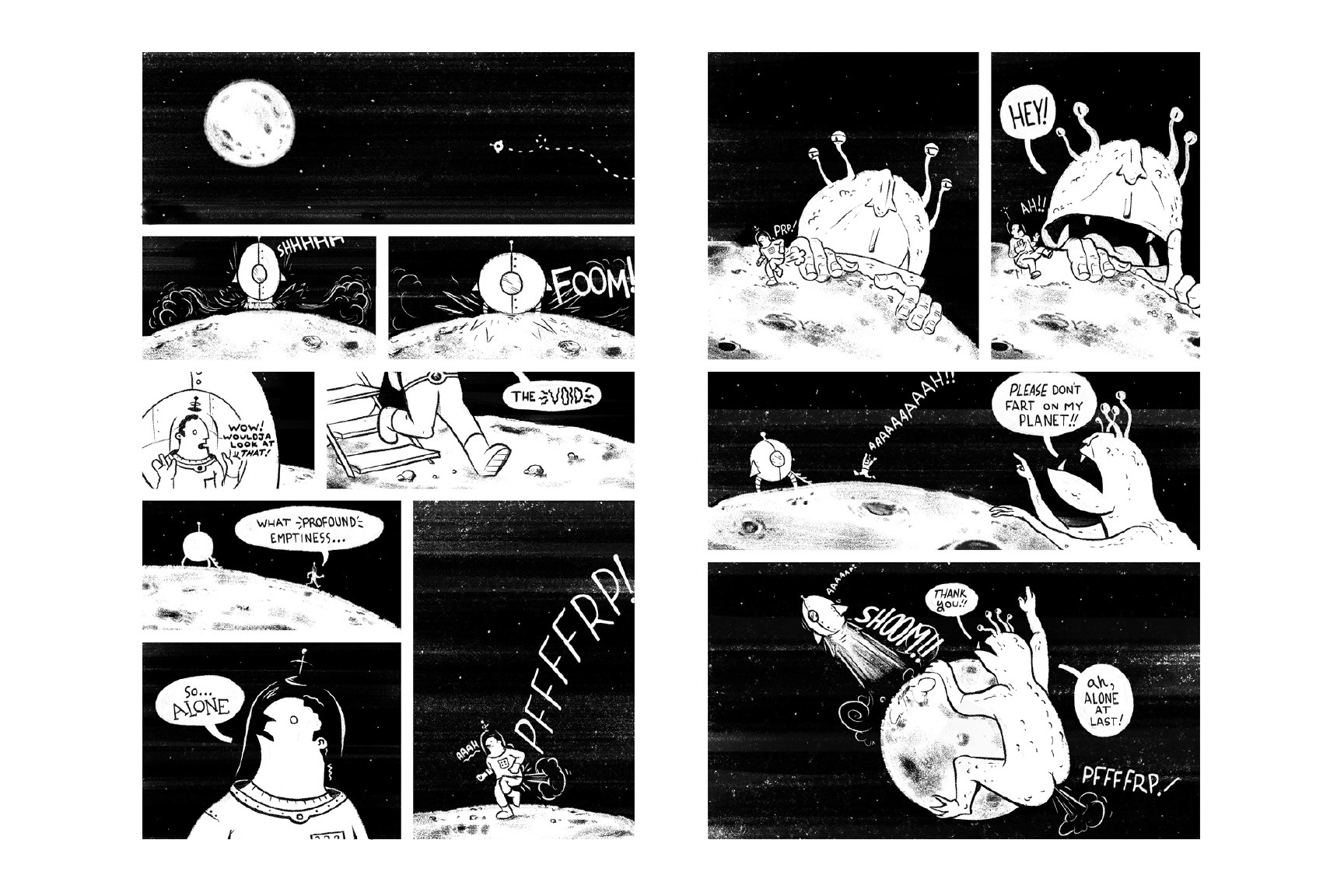 Space Explorer Comic