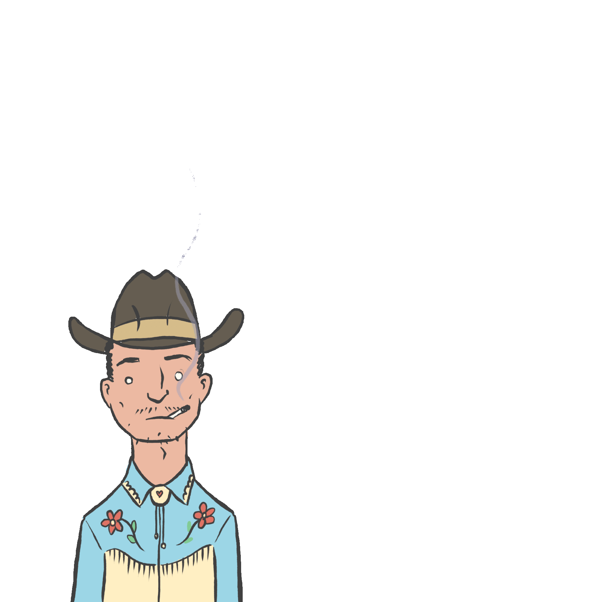Cowboy Portrait of Aidan Taylor