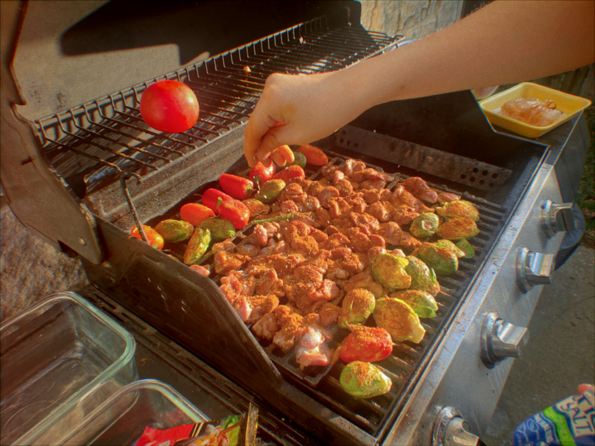 Grilling in Austin