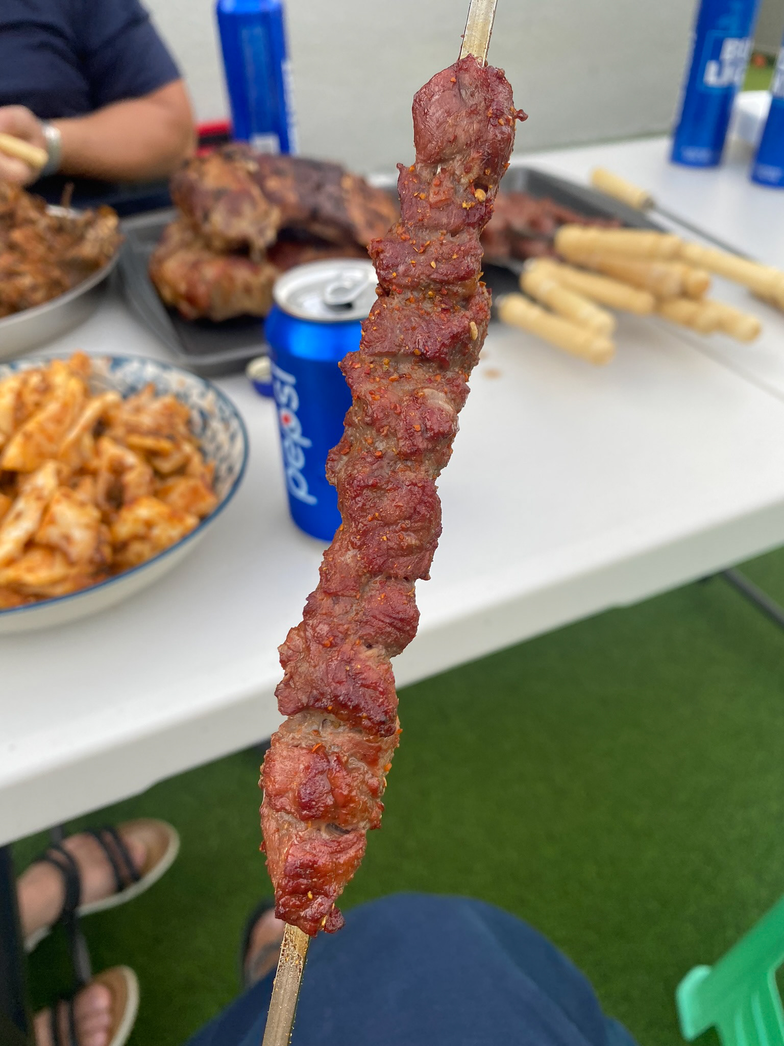 Grilled Lamb Meat