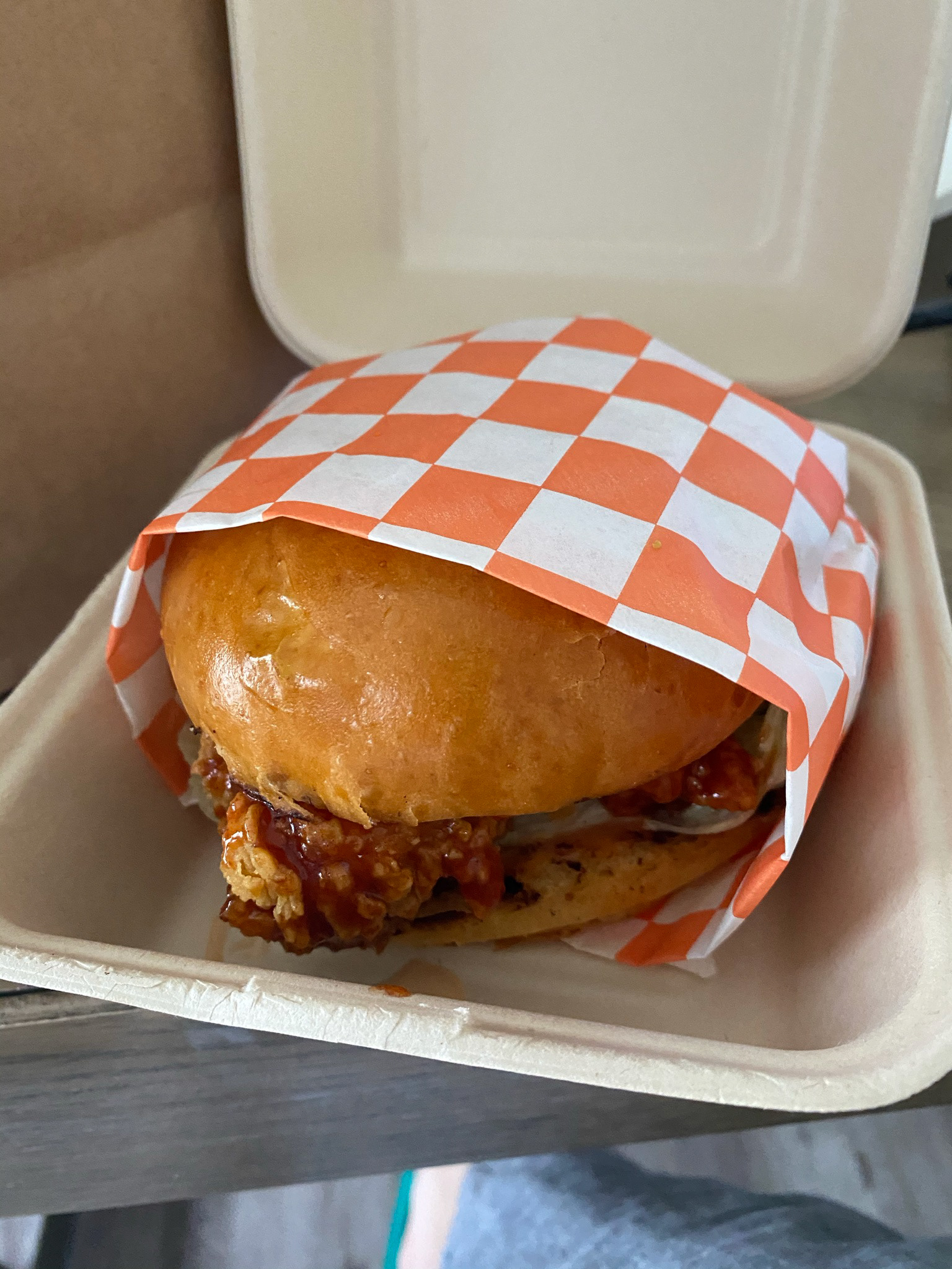 Korean Spicy Chicken Sandwich