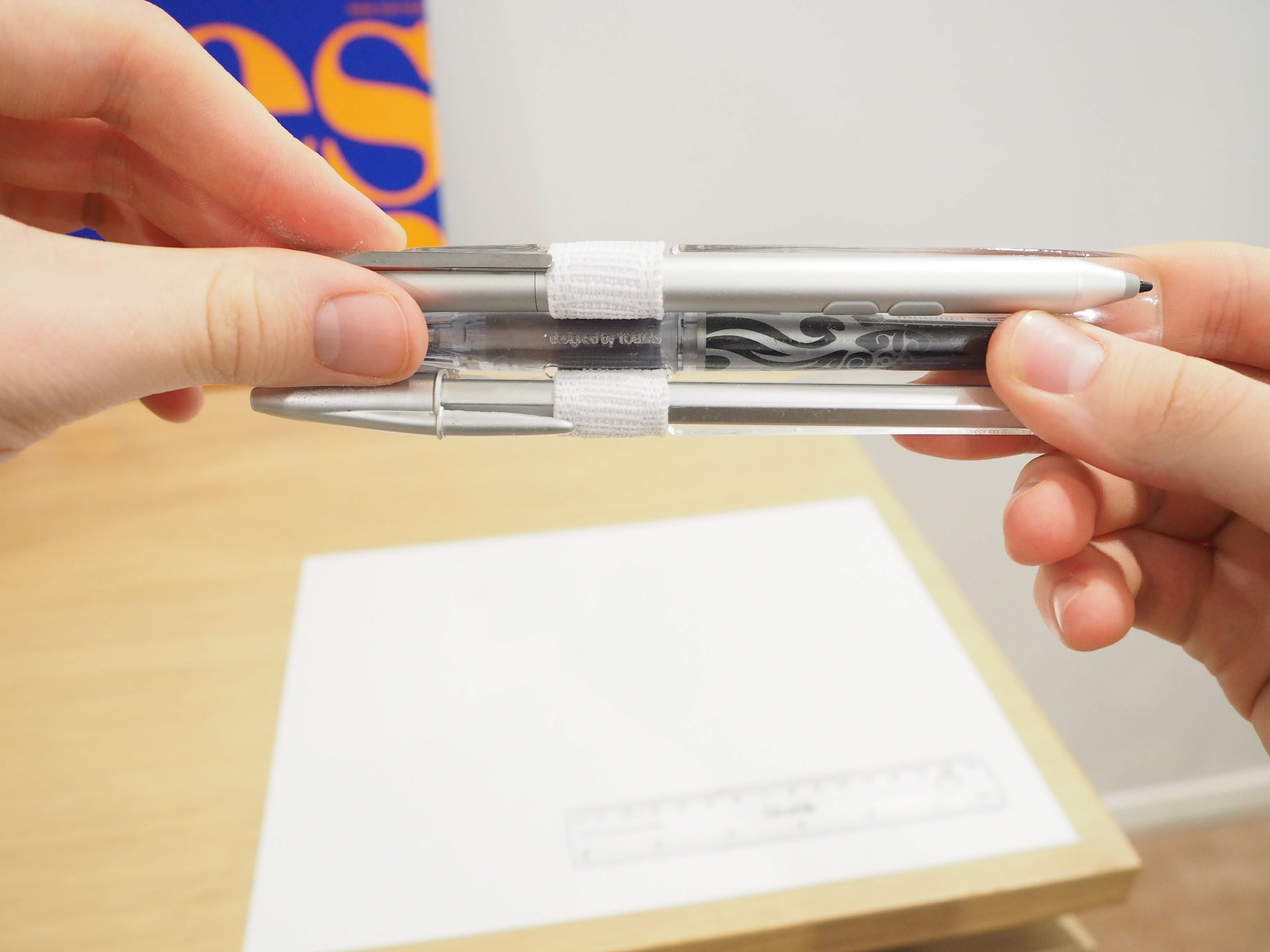 Acrylic Bending and Fabric, Pencil Case