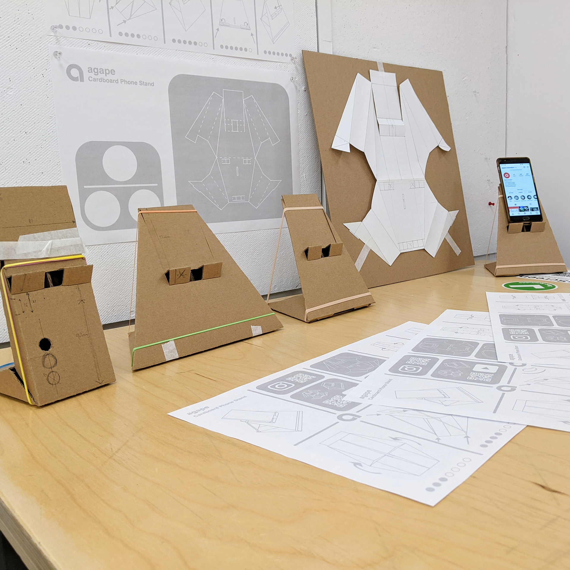 Card Board Folding and Instructions