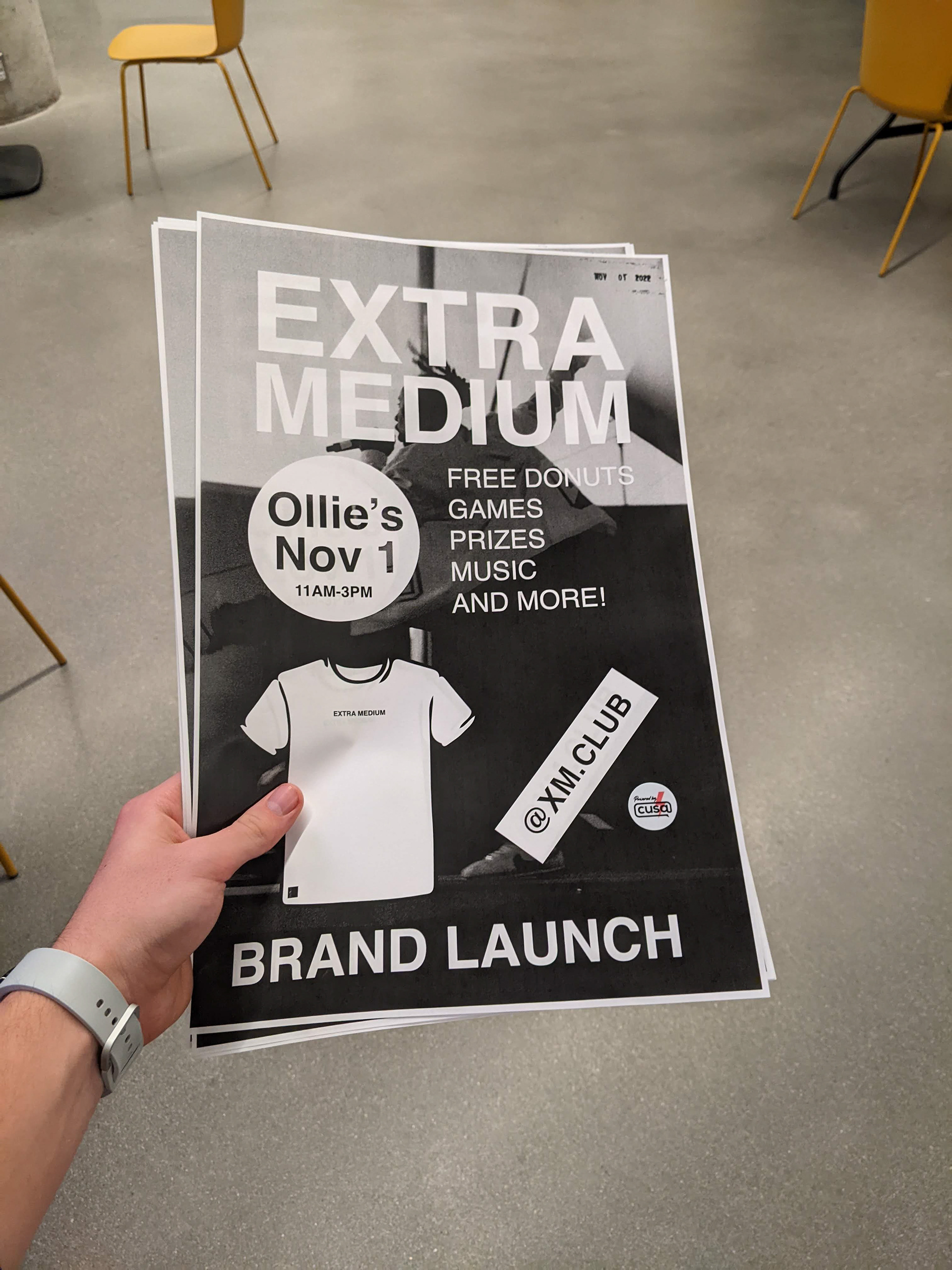 Brand Creation, Extra Medium, Personal Project, Innovation Hub Carleton