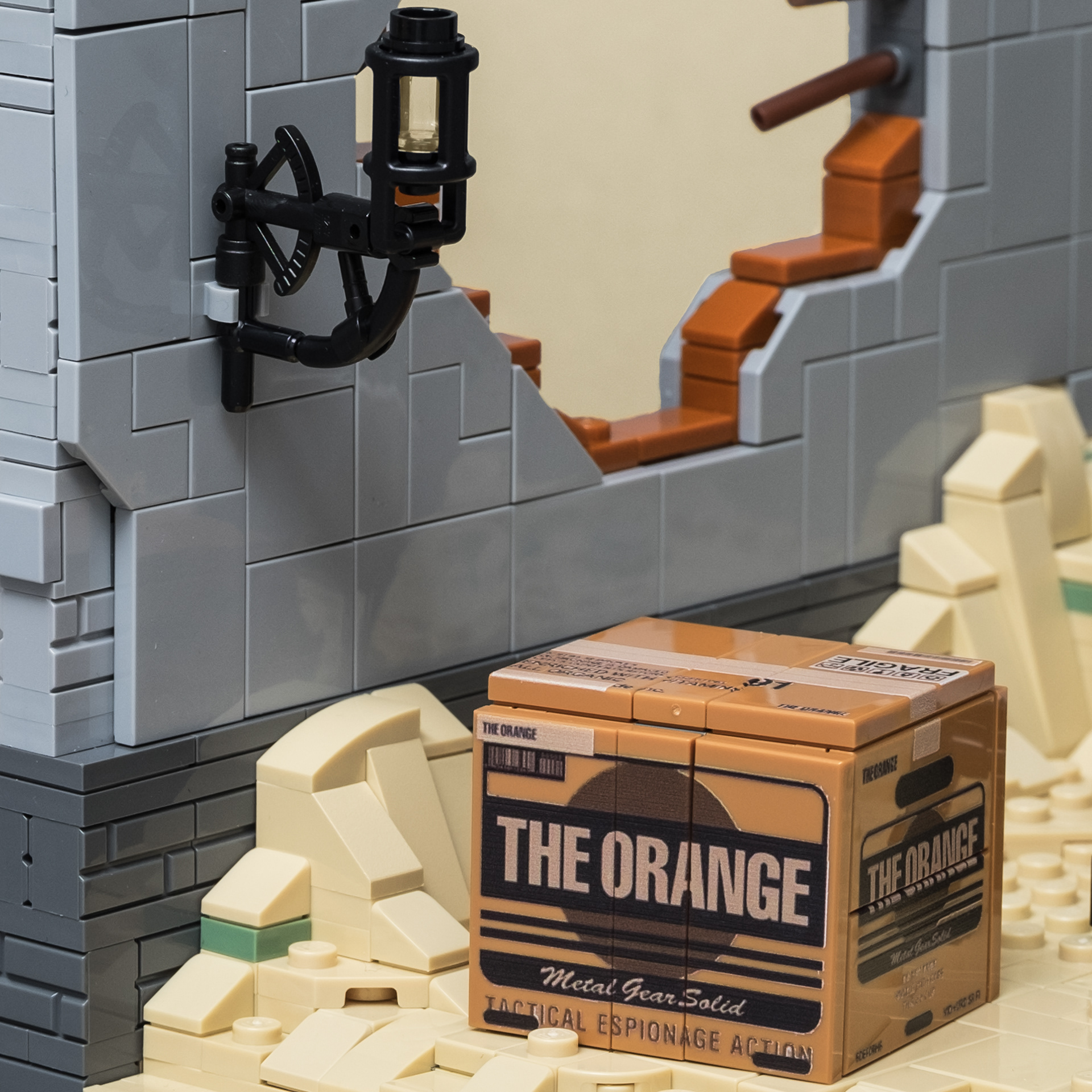 The iconic "Orange" box