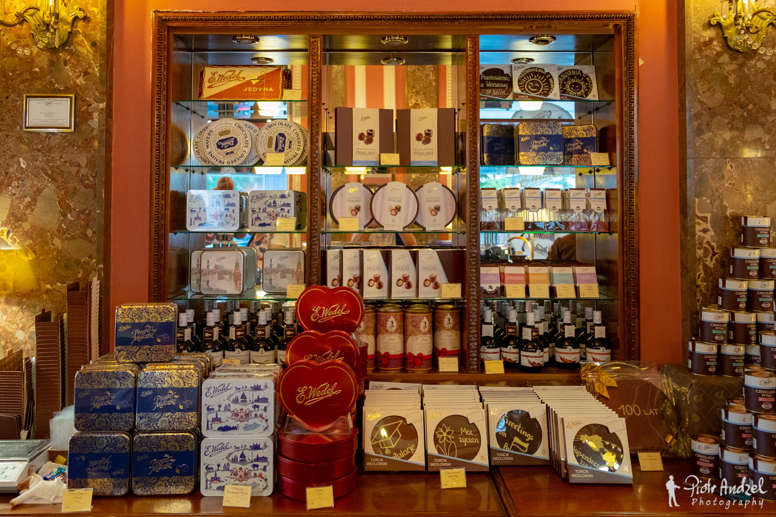 Wedel chocolatiere in Warsaw