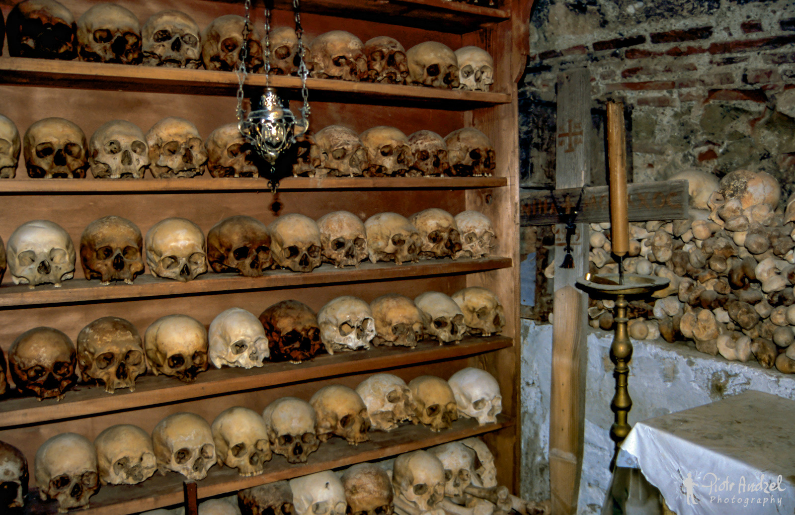Skulls of the monks