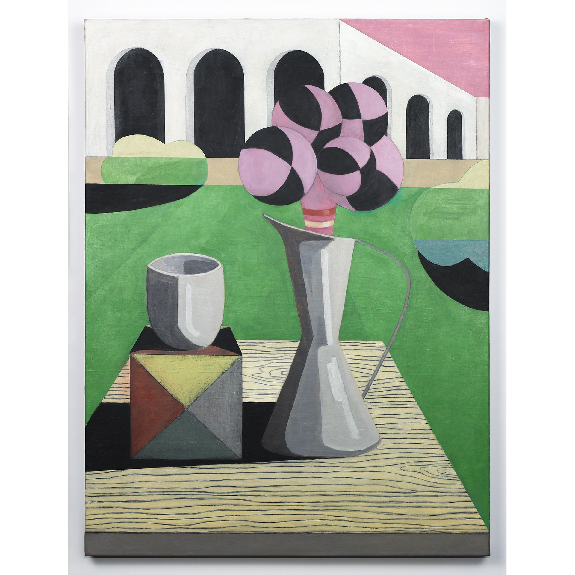 Andrew Souza Art Bubble Vase Flower Painting