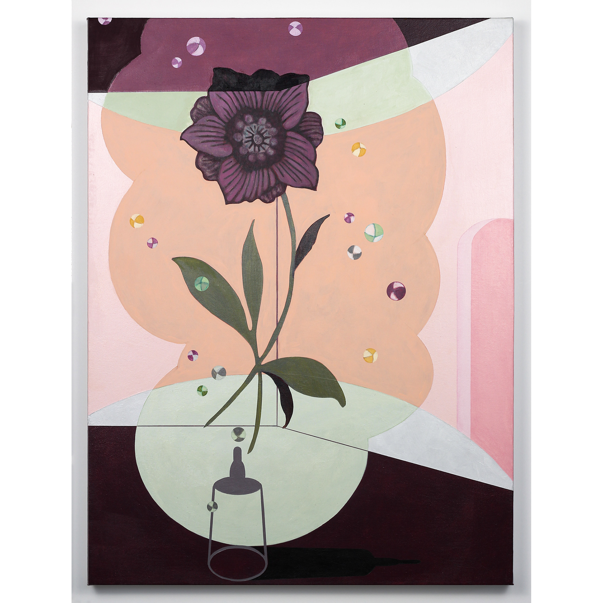 Andrew Souza Art Mist Flower Painting