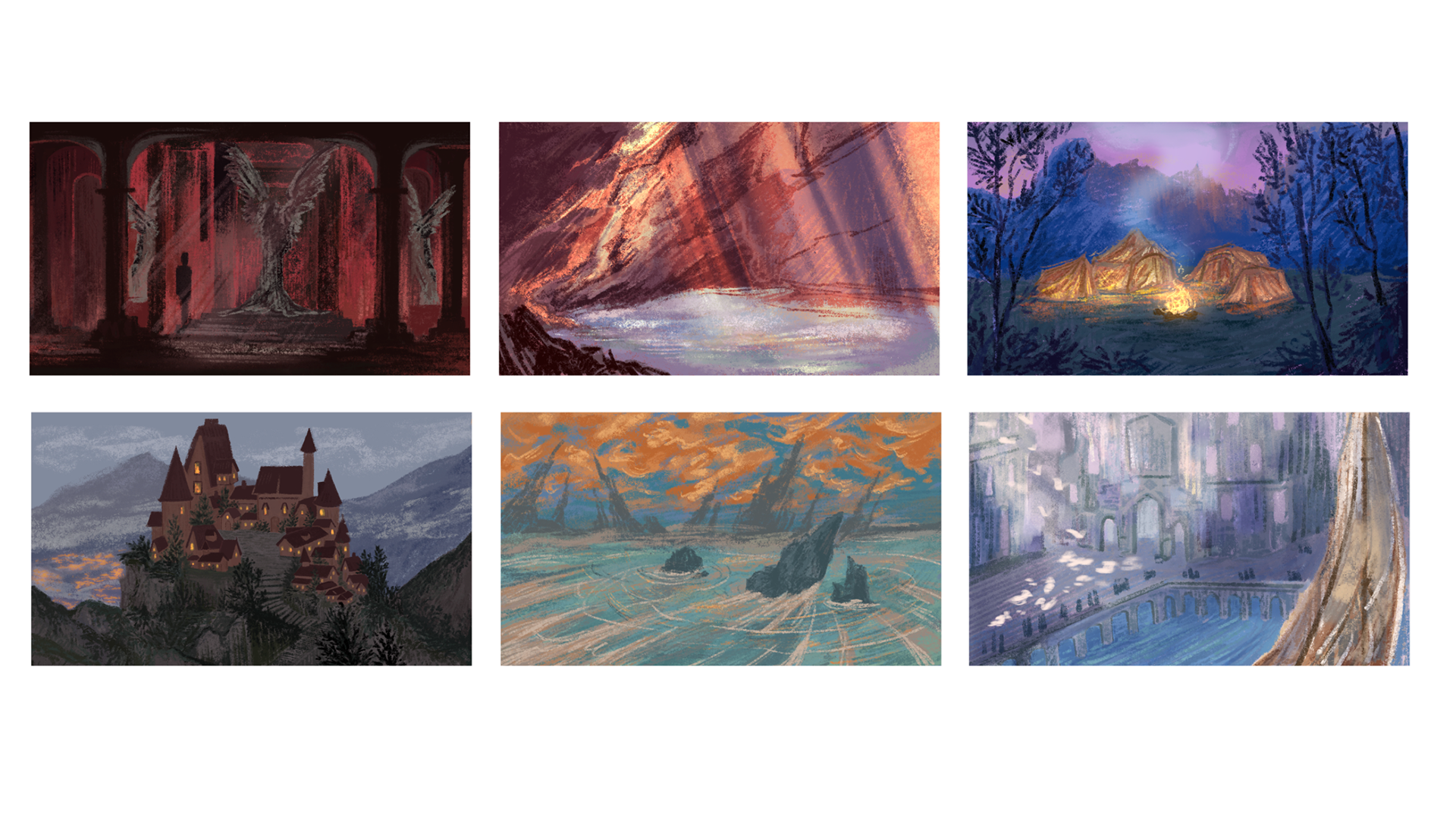 background studies color development 