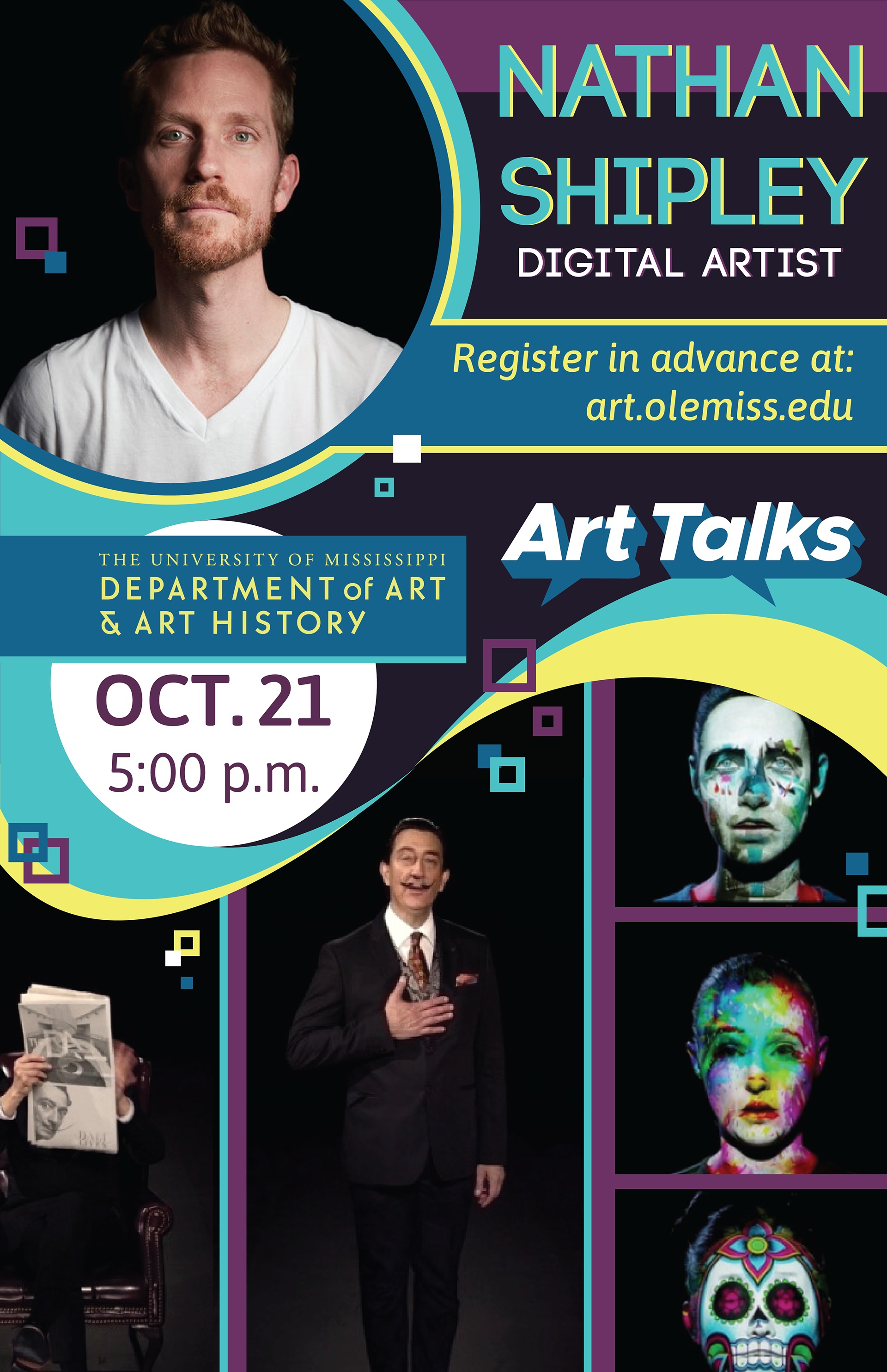ArtTalks Poster - Nathan Shipley