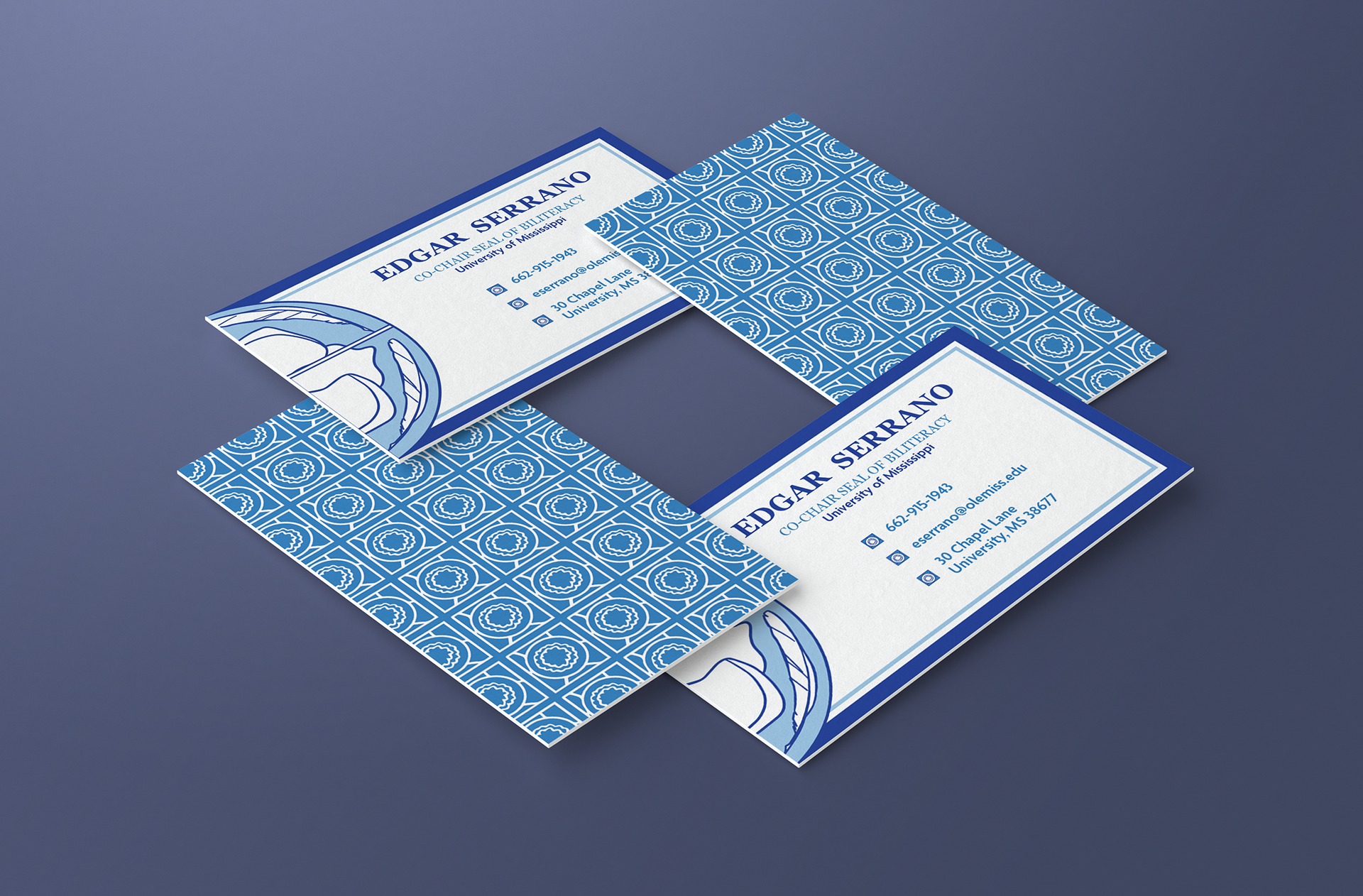MS Seal of Biliteracy - Business Cards