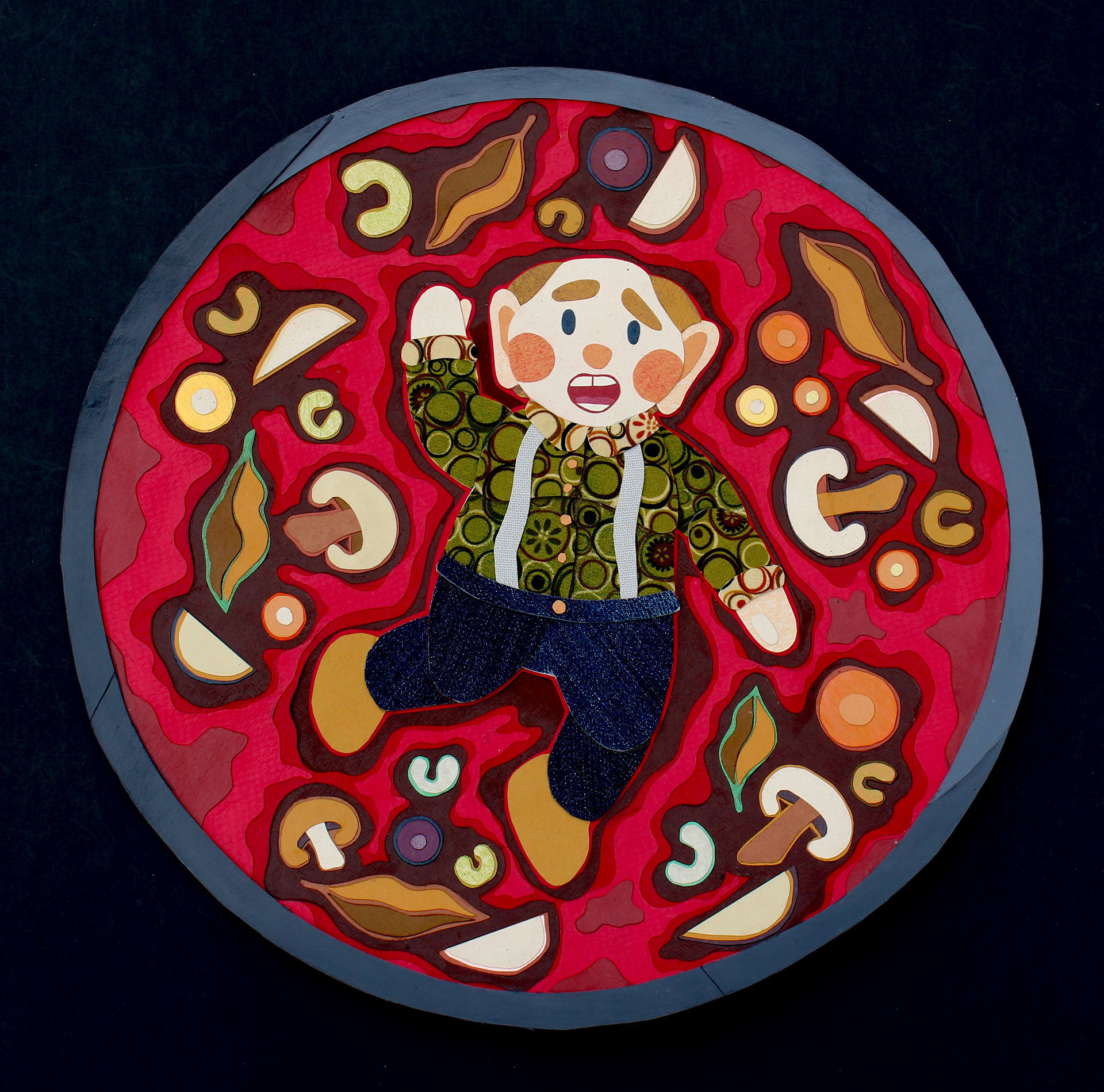 Soup Man - Collage