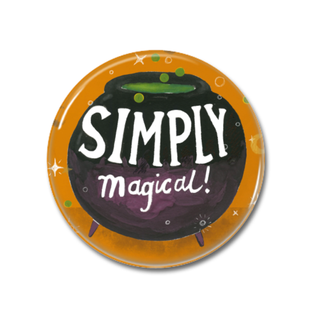 Simply Magical 25mm Pin Badge