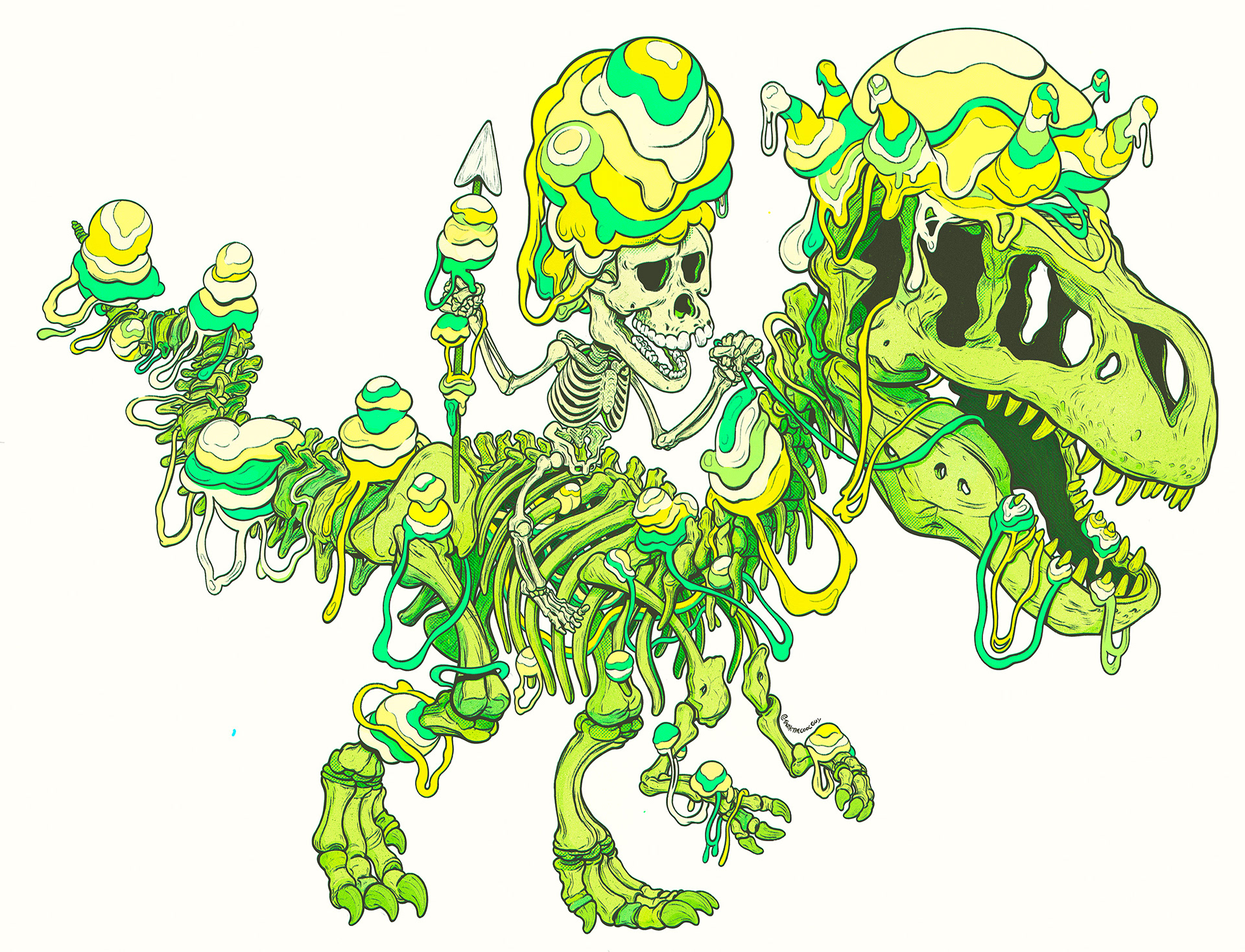 Melty the T-Rex