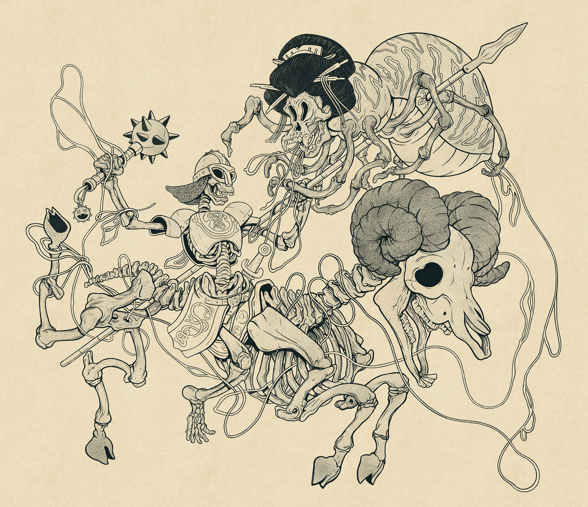 Viking Clash Spider Yokai
