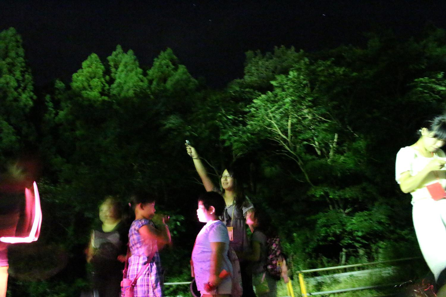 授業後の観望会