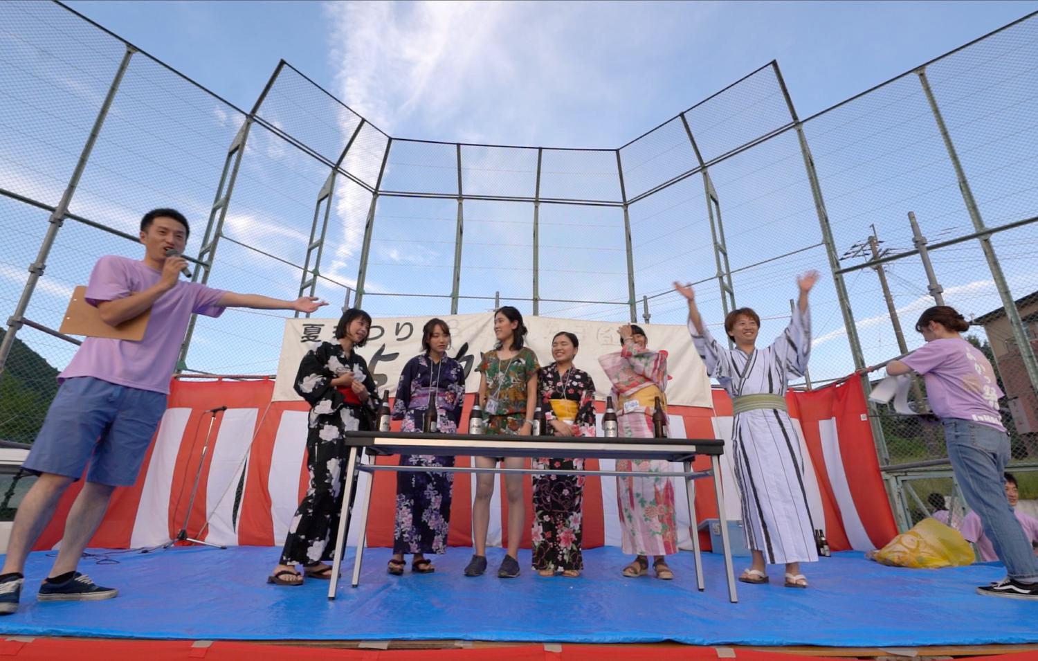 よかっ祭のステージ企画